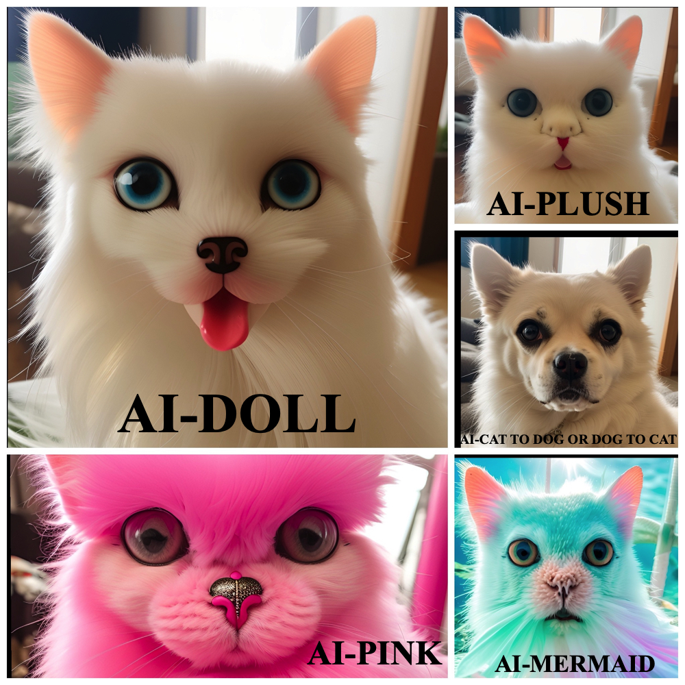 Computer Generated pet pics