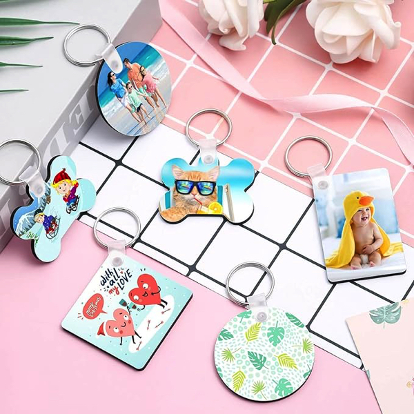 Personalized keyring or luggage tag