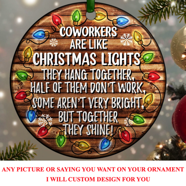 Custom designed 1 of a kind ornament