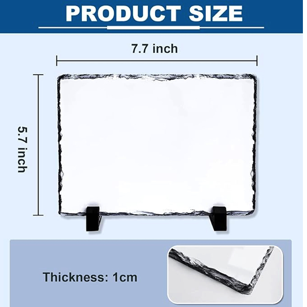 Stand up slate with photo
