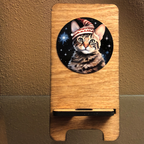 3 inch photo on cell phone holder