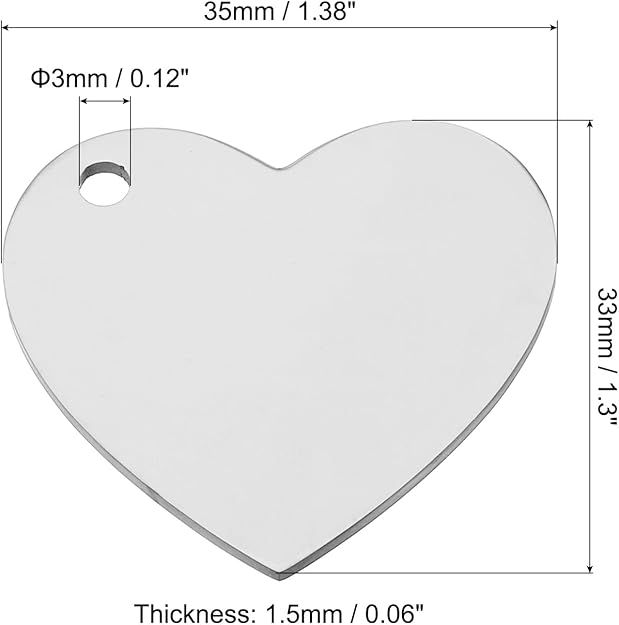 Engraved heart on heart shaped keyring