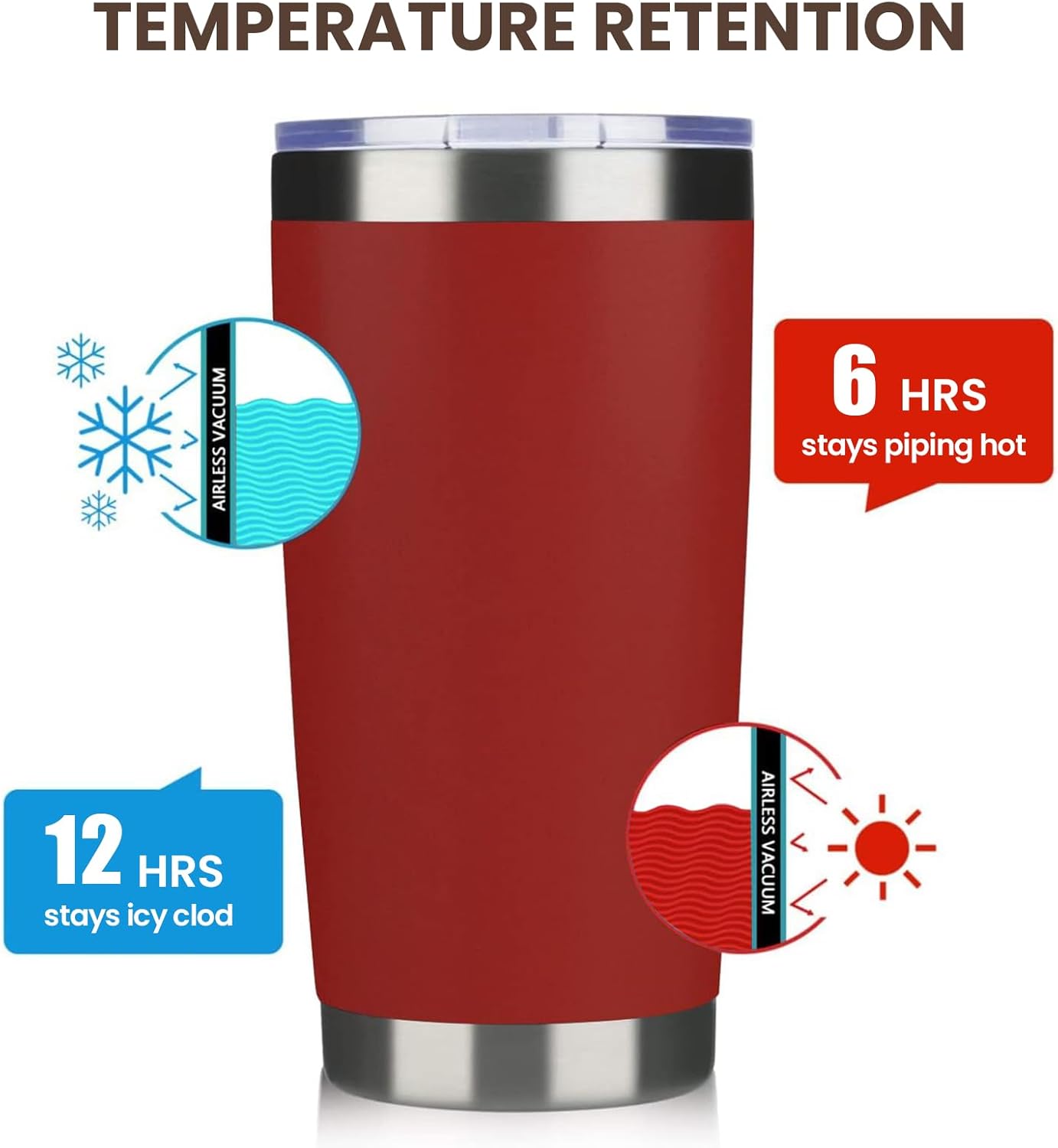 Personalized engraved 20 oz. stainless steel tumbler