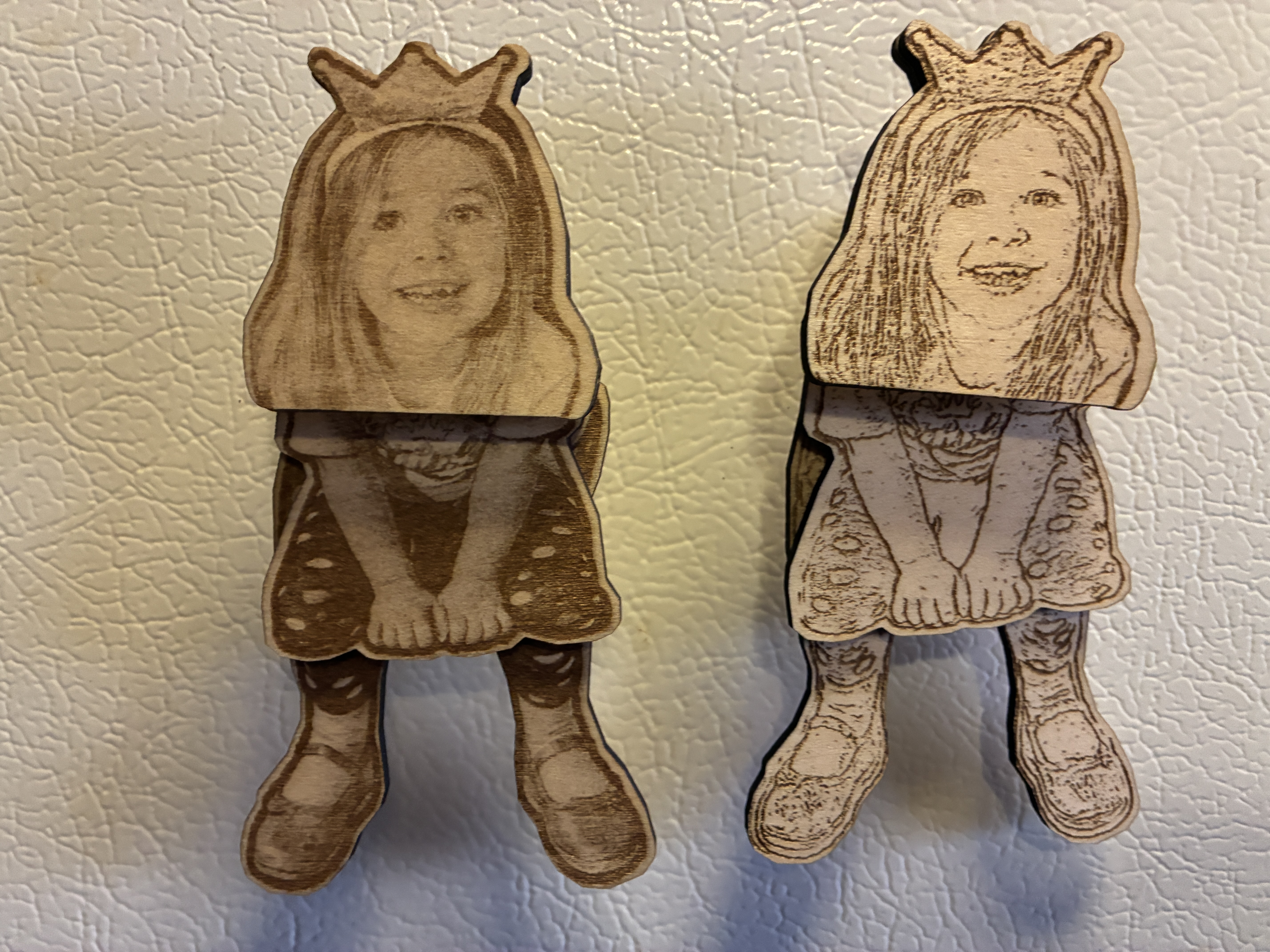 Wooden Custom Magnets