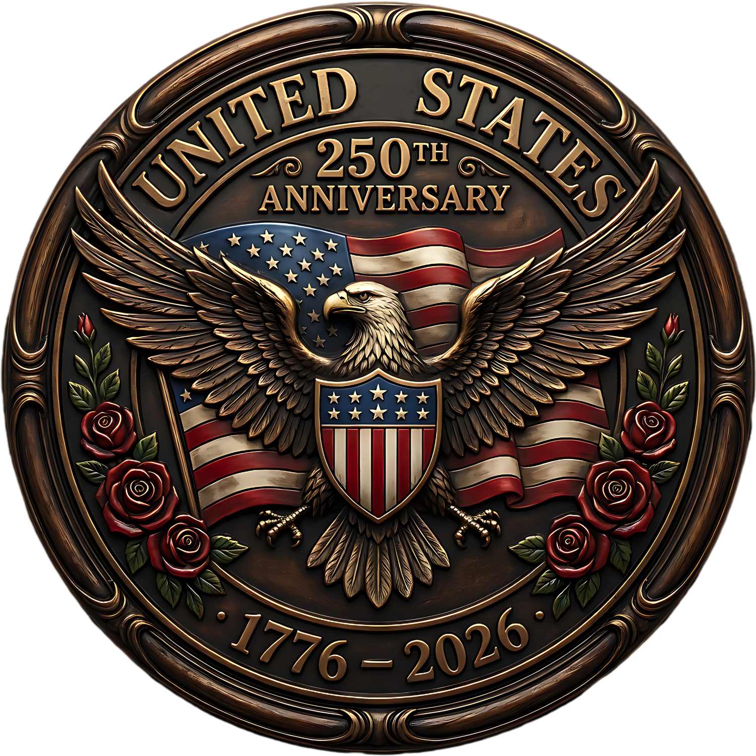 USA 250th Anniversary Commemorative Door Hangers