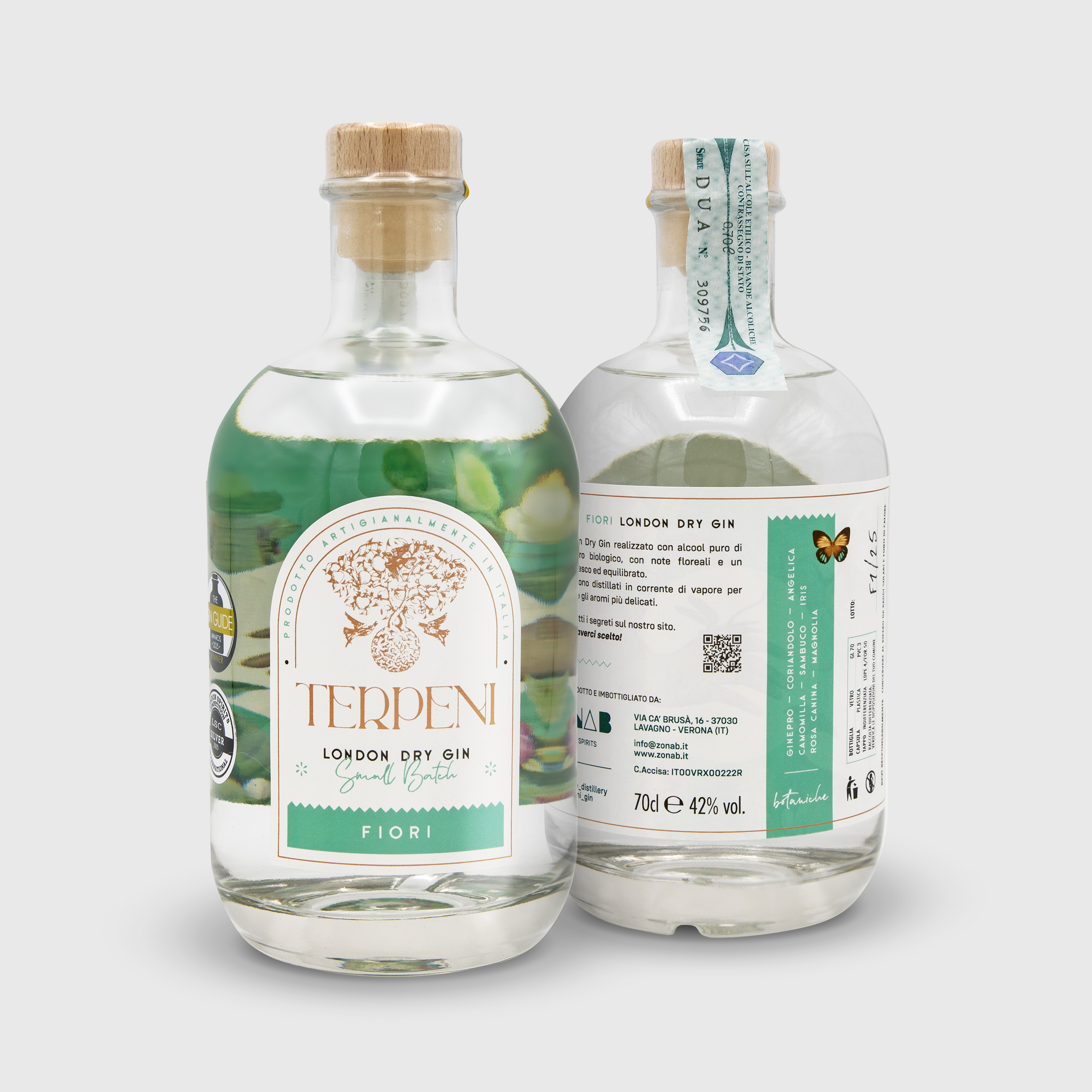 FIORI gin - Linea Terpeni