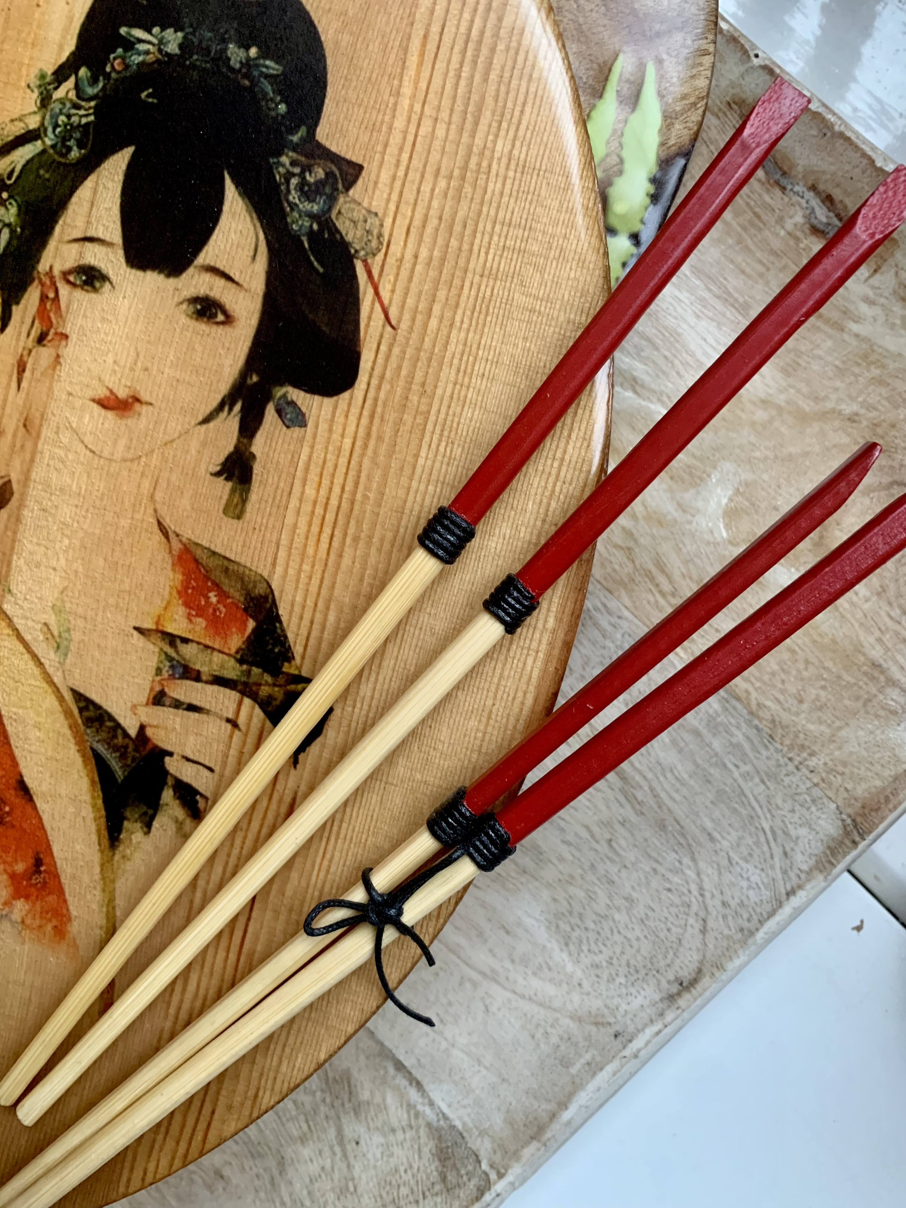 Handmade Board Resin Wood Painting