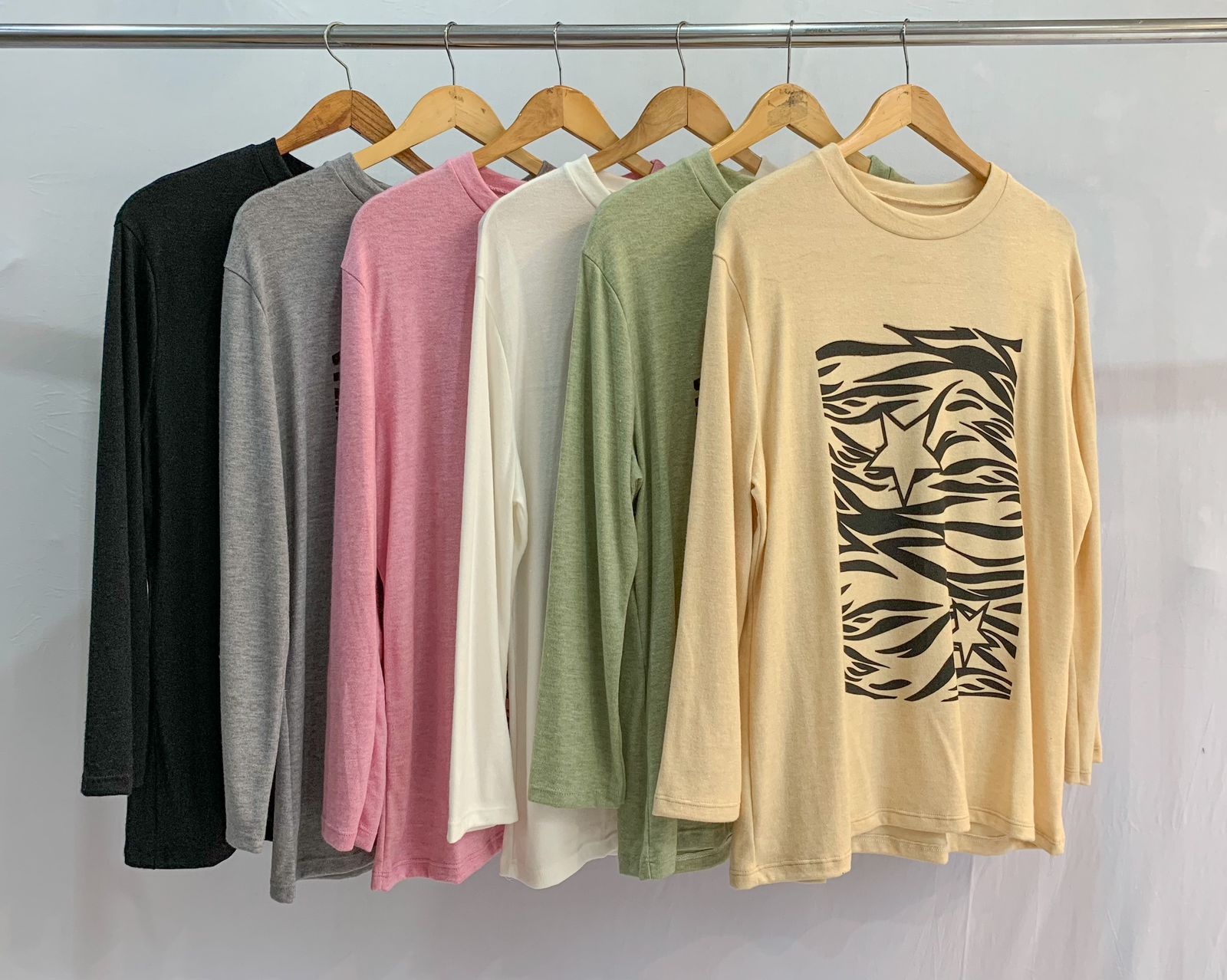 Remerón ANGORA Estampa ANIMAL Y ESTRELLAS