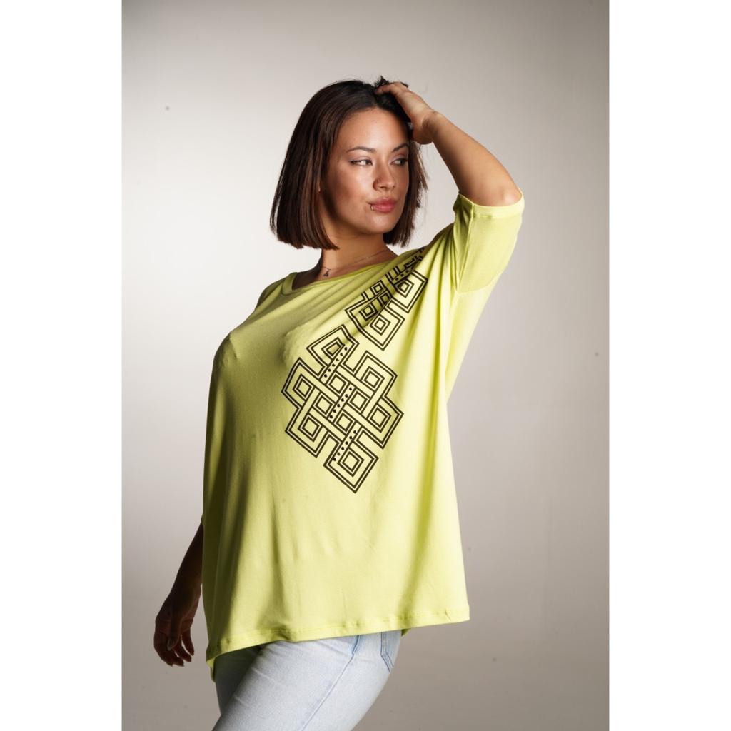 Remeron ROMBOS ESTAMPA Y TACHAS