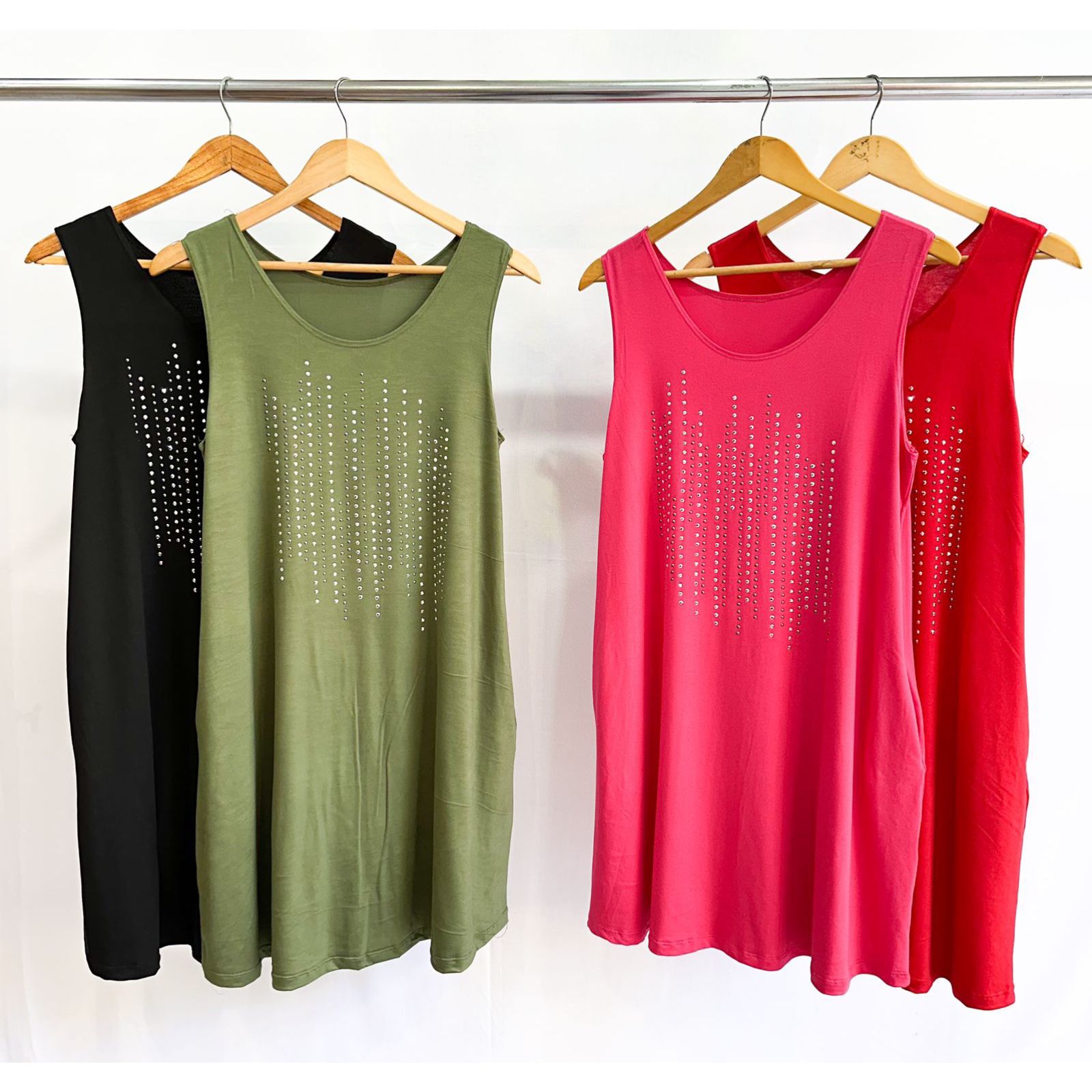 Vestido TACHAS BRILLO