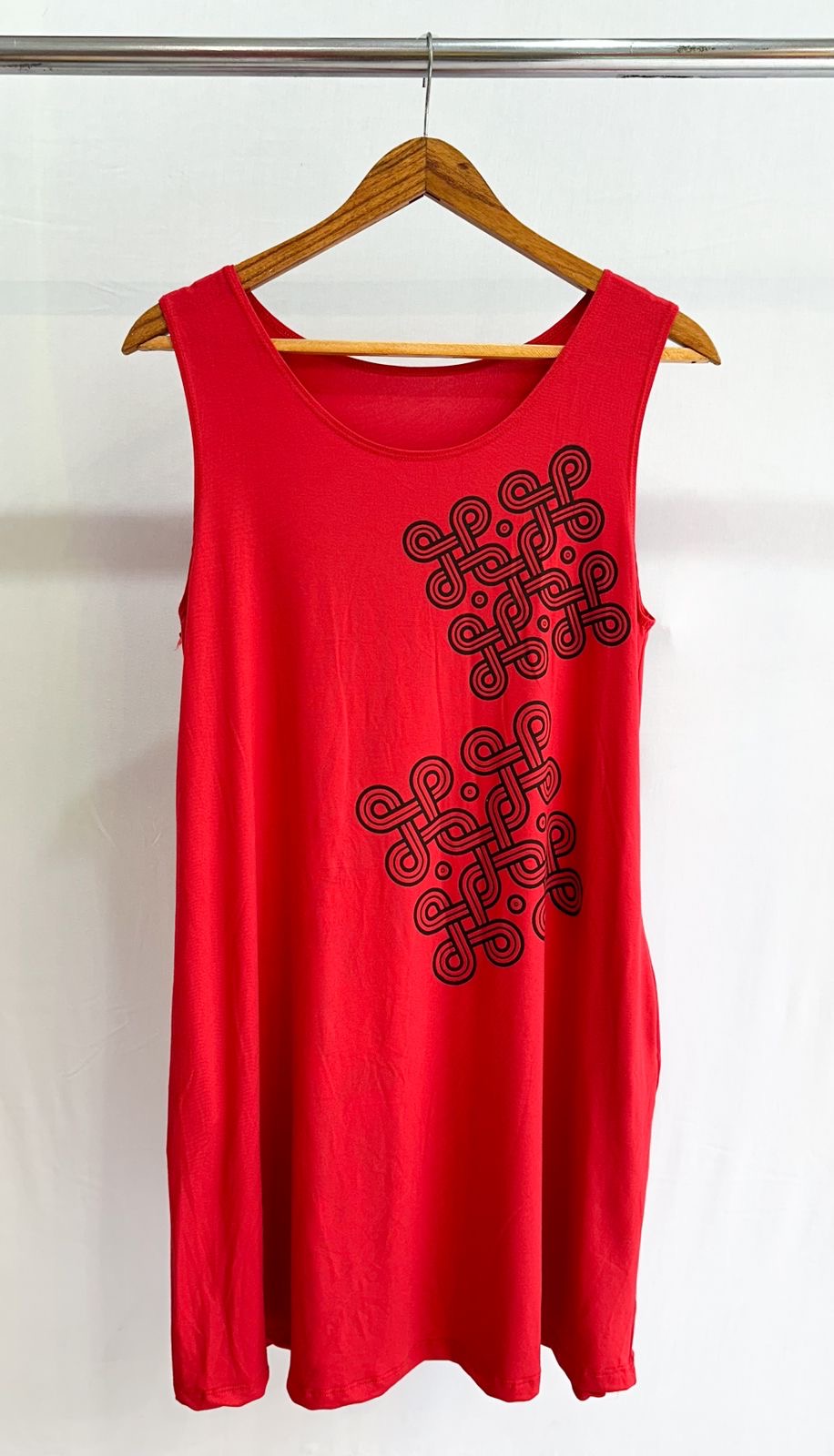 Vestido Estampado NUDOS