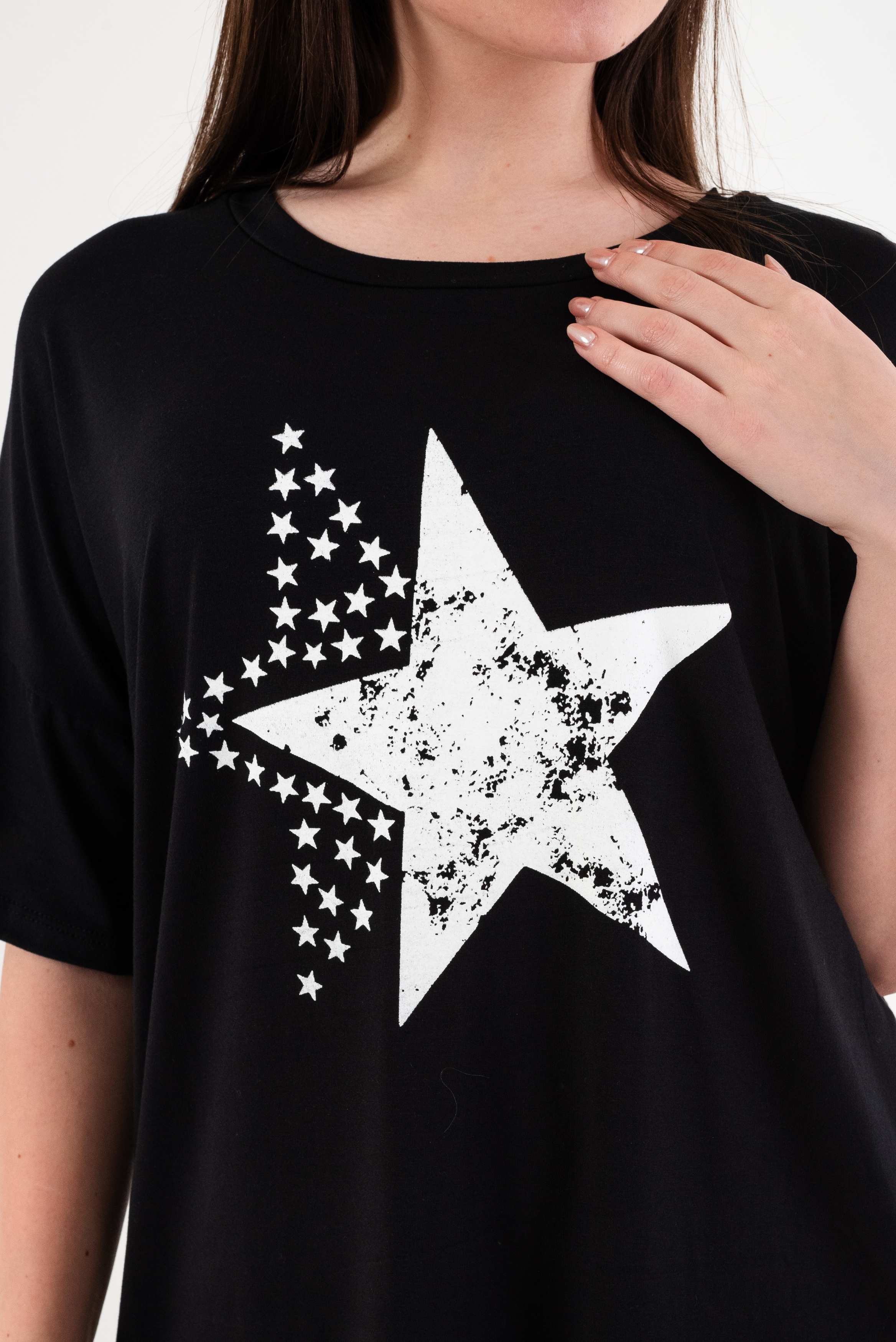Remerón mediano oversize ESTRELLAS