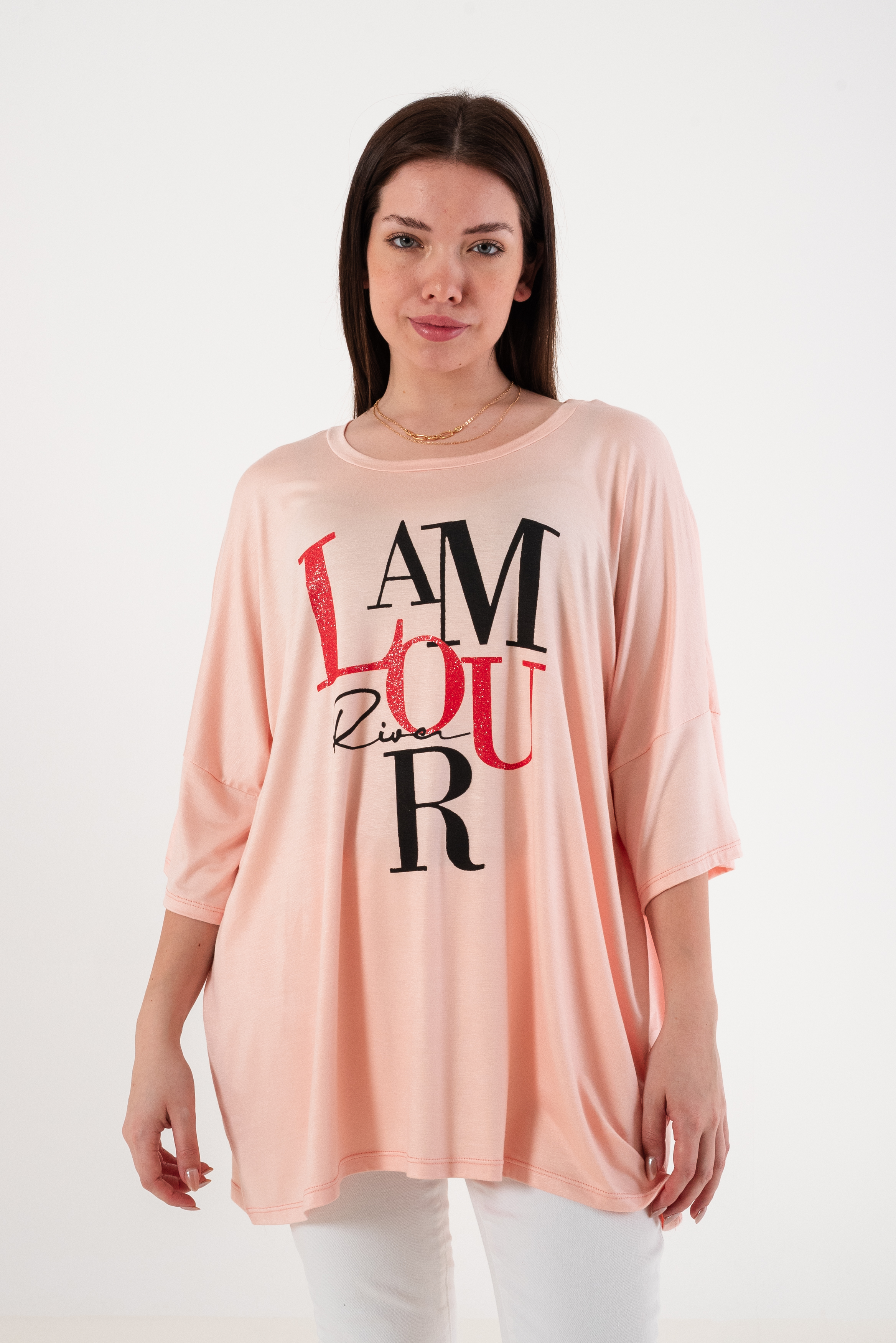 Remerón L AMOUR estampa brillos