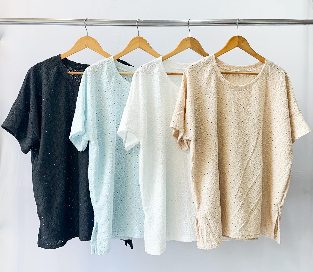Remerón liso crochet CELINE