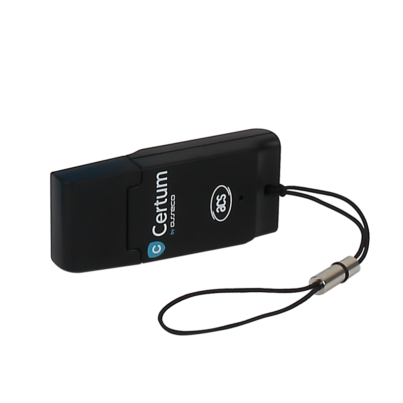 Podpis elektroniczny w zestawie z kartą i czytnikiem Certum Mini