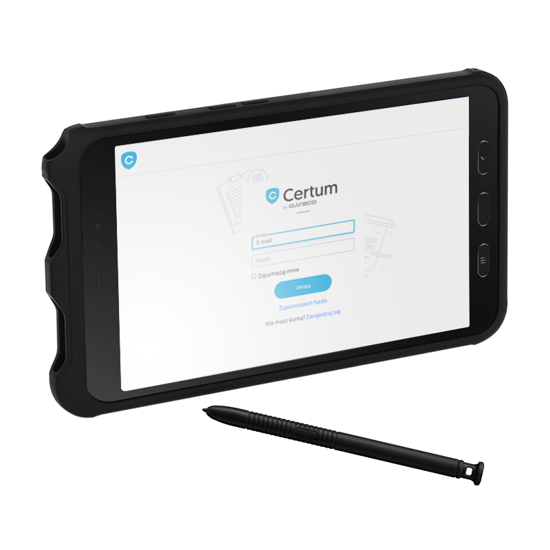 Potwierdzenie tożsamości i wydanie certyfikatu