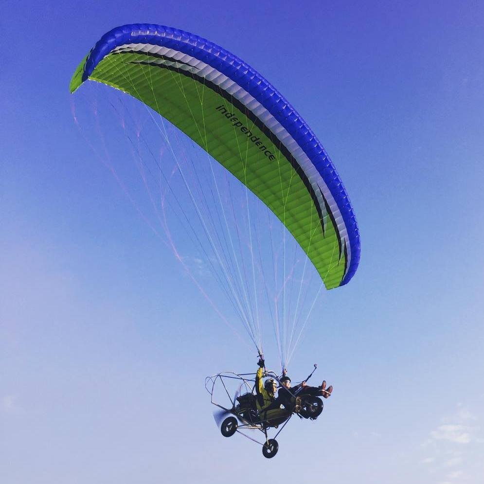 Panoraminis 15 min. skrydis motorizuotu parasparniu + video