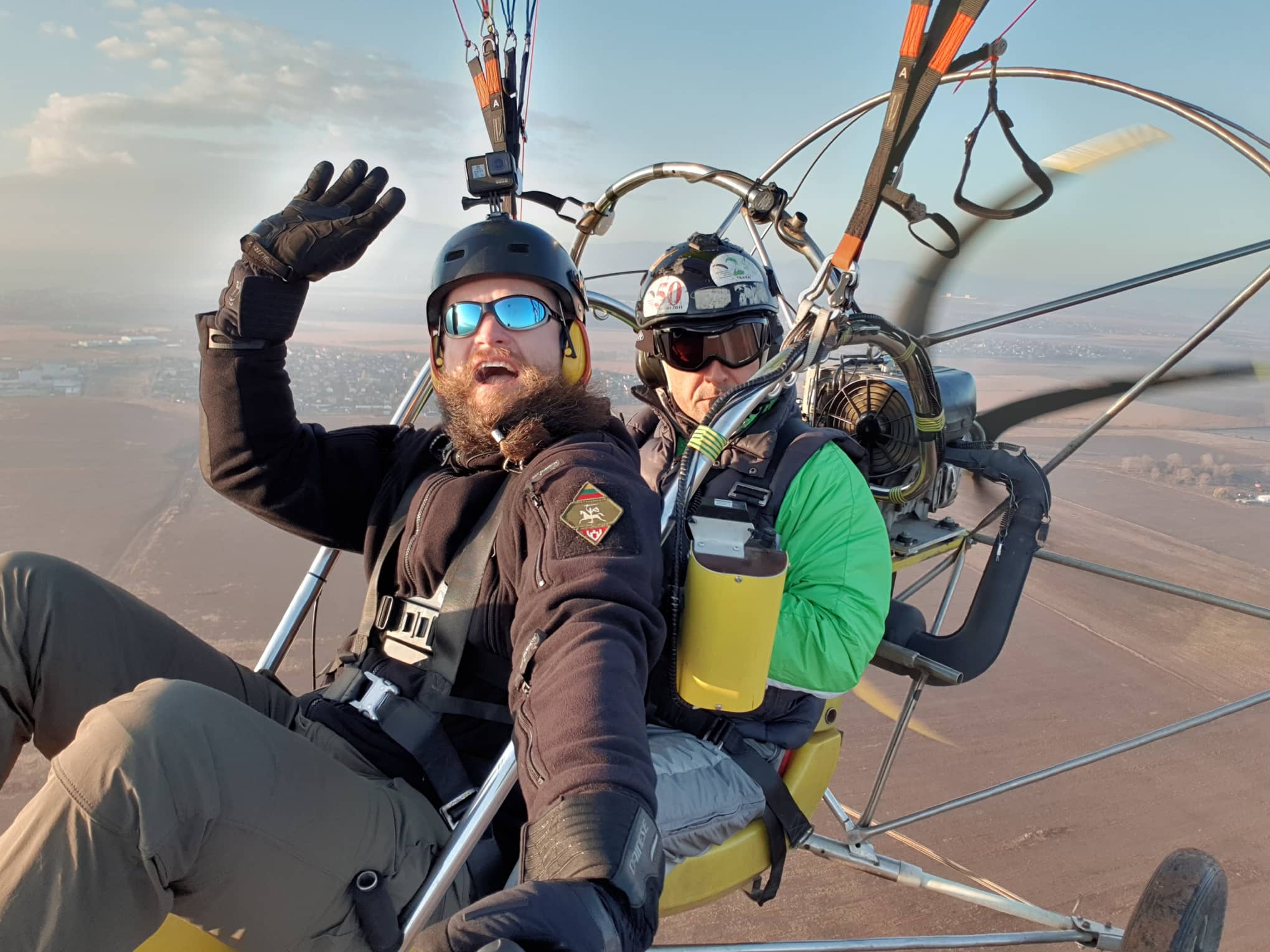 Panoraminis 15 min. skrydis motorizuotu parasparniu + video