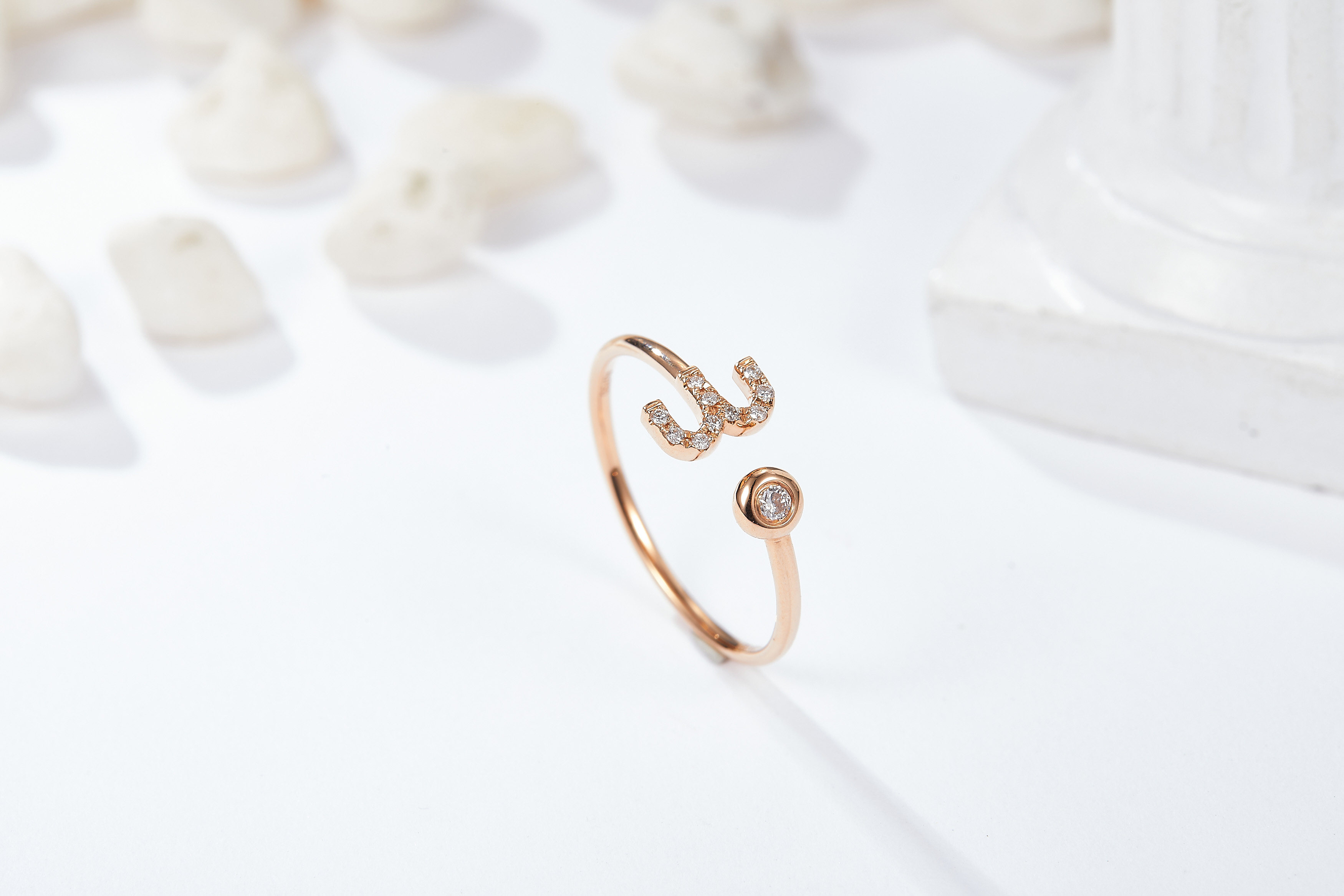 Aries 白羊座莫桑石純銀戒指