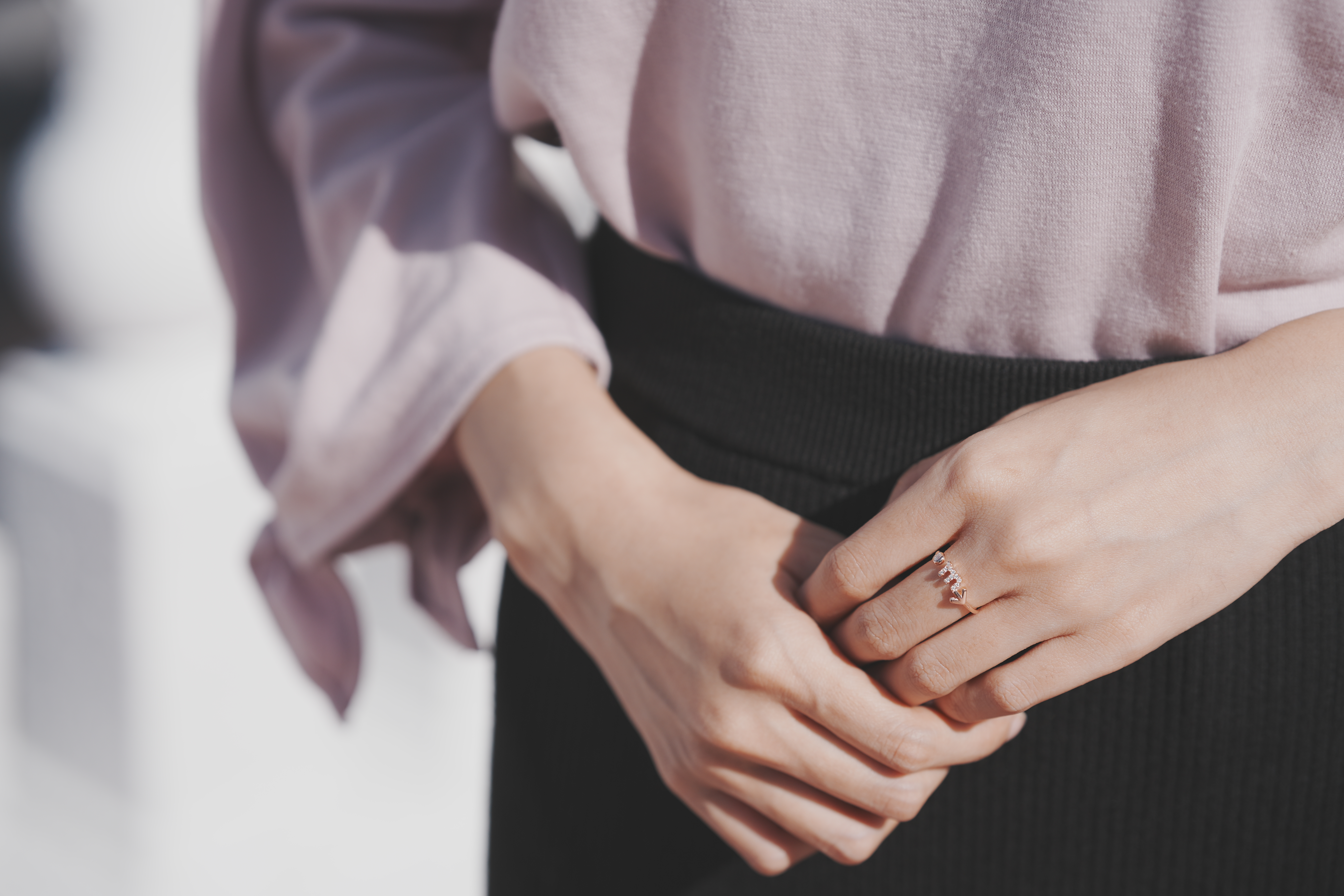 Scorpio 天蠍座莫桑石戒指