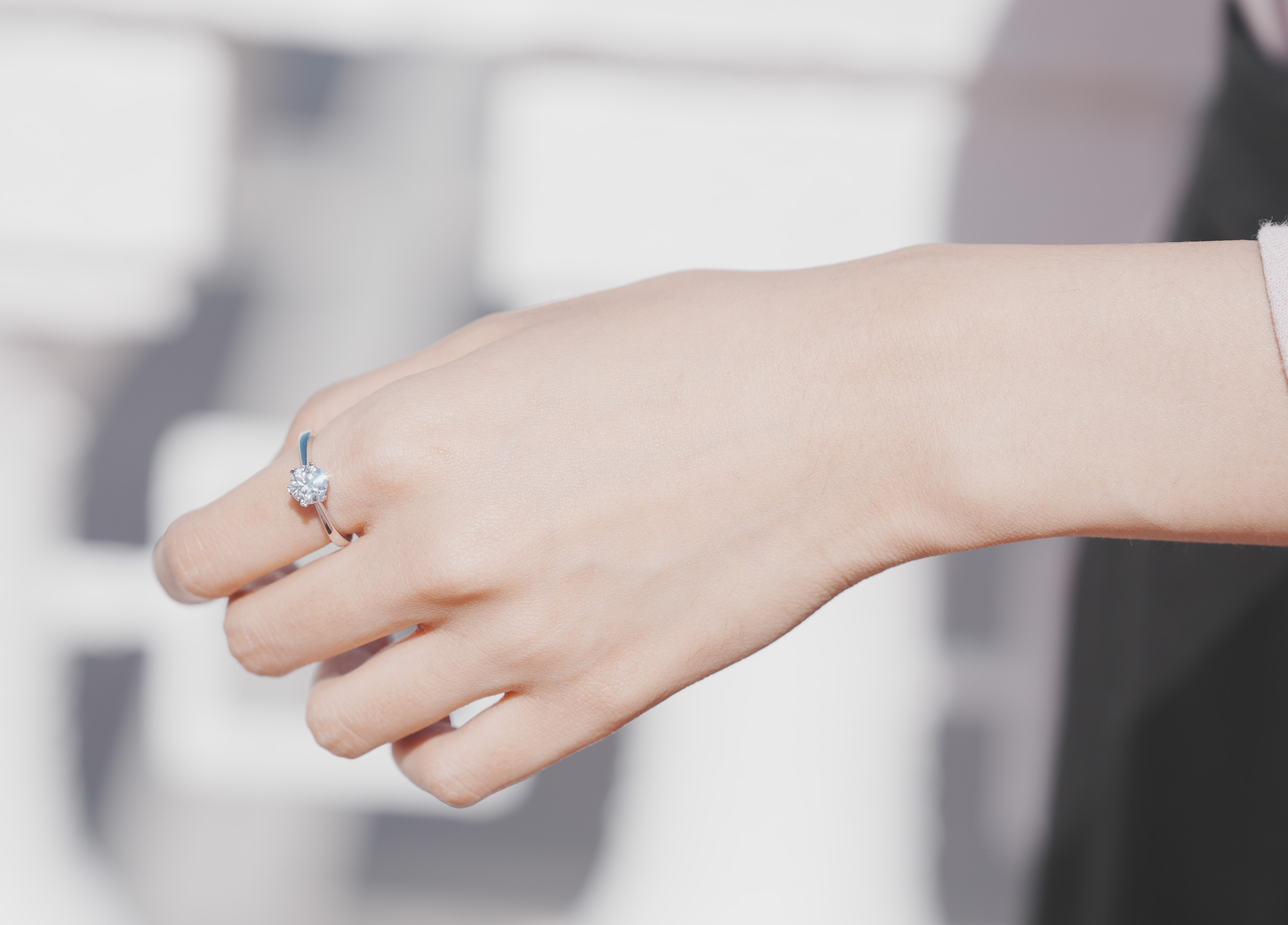 My Romance 莫桑鑽戒指