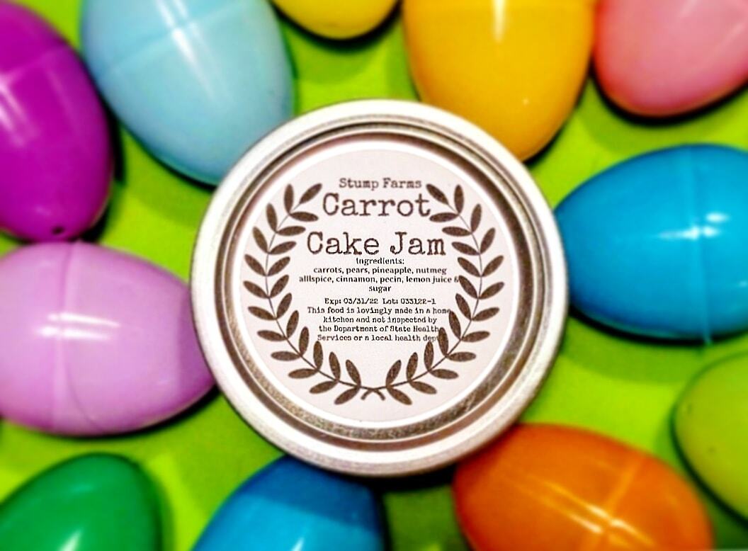 Carrot Cake Jam