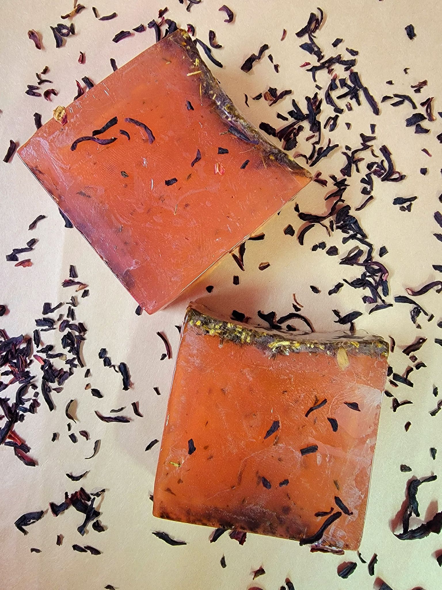 Hibiscus Orange Tea Soap