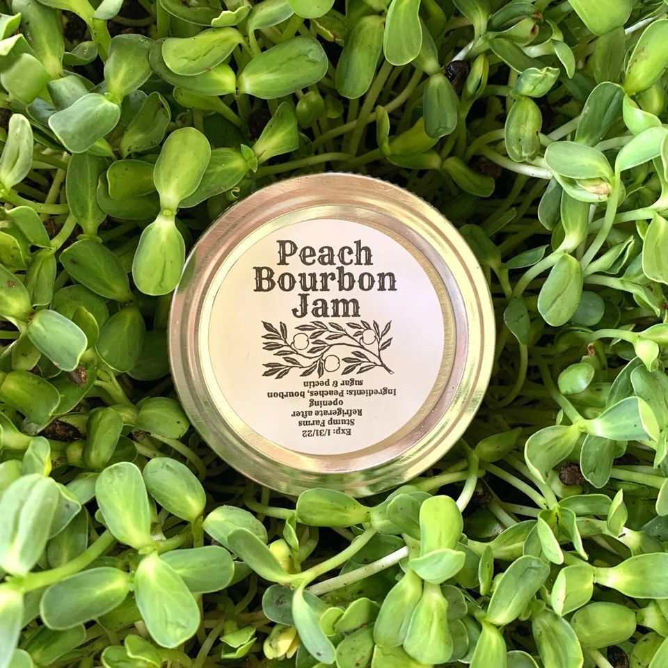 Peach Bourbon Jam