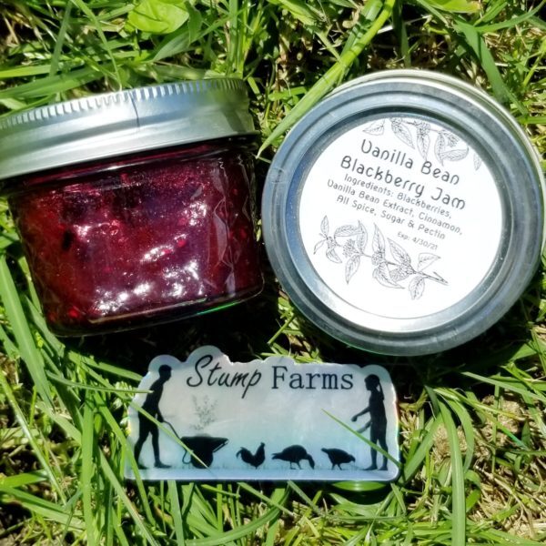 Vanilla Bean Blackberry Jam
