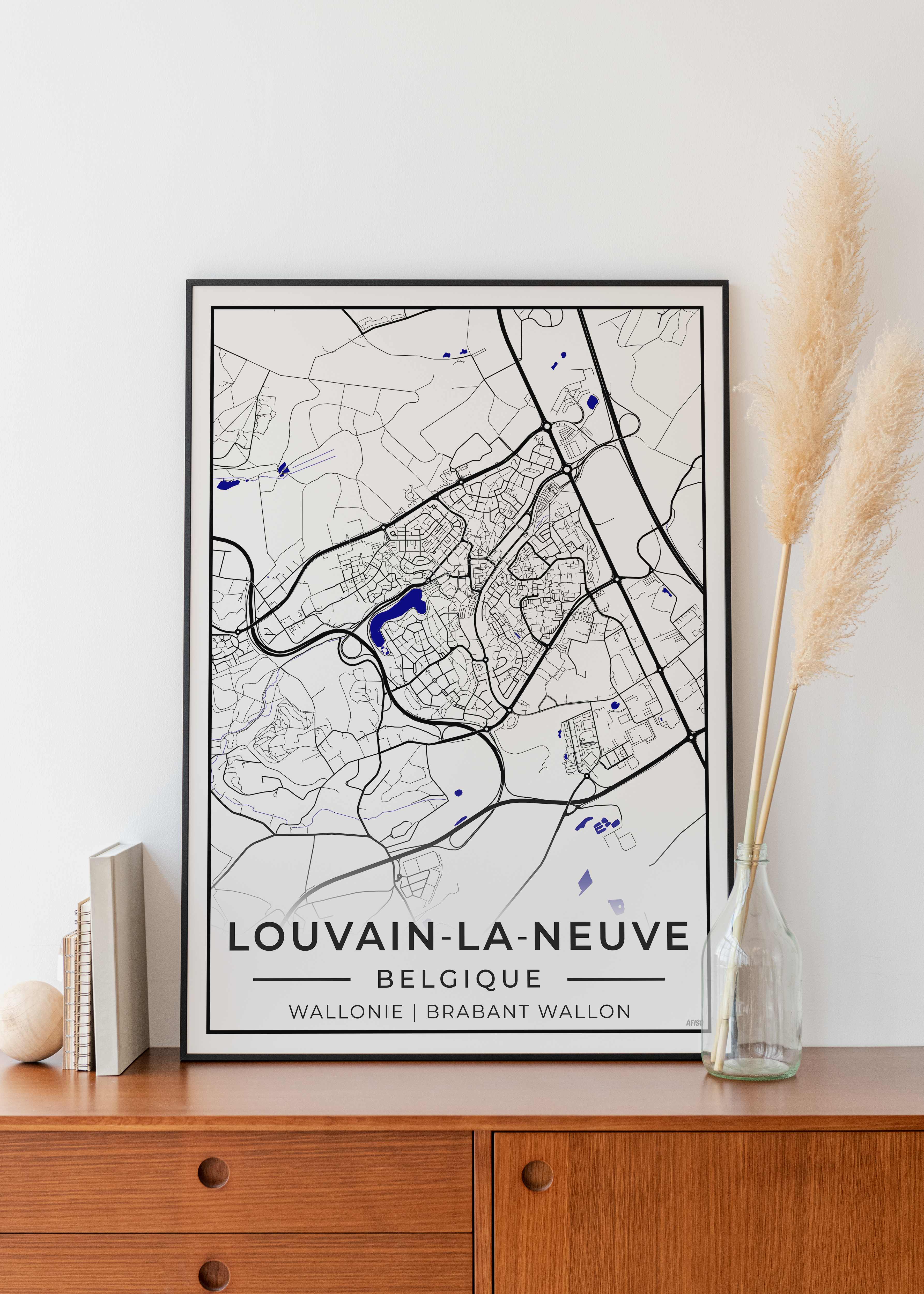 Carte Louvain-La-Neuve
