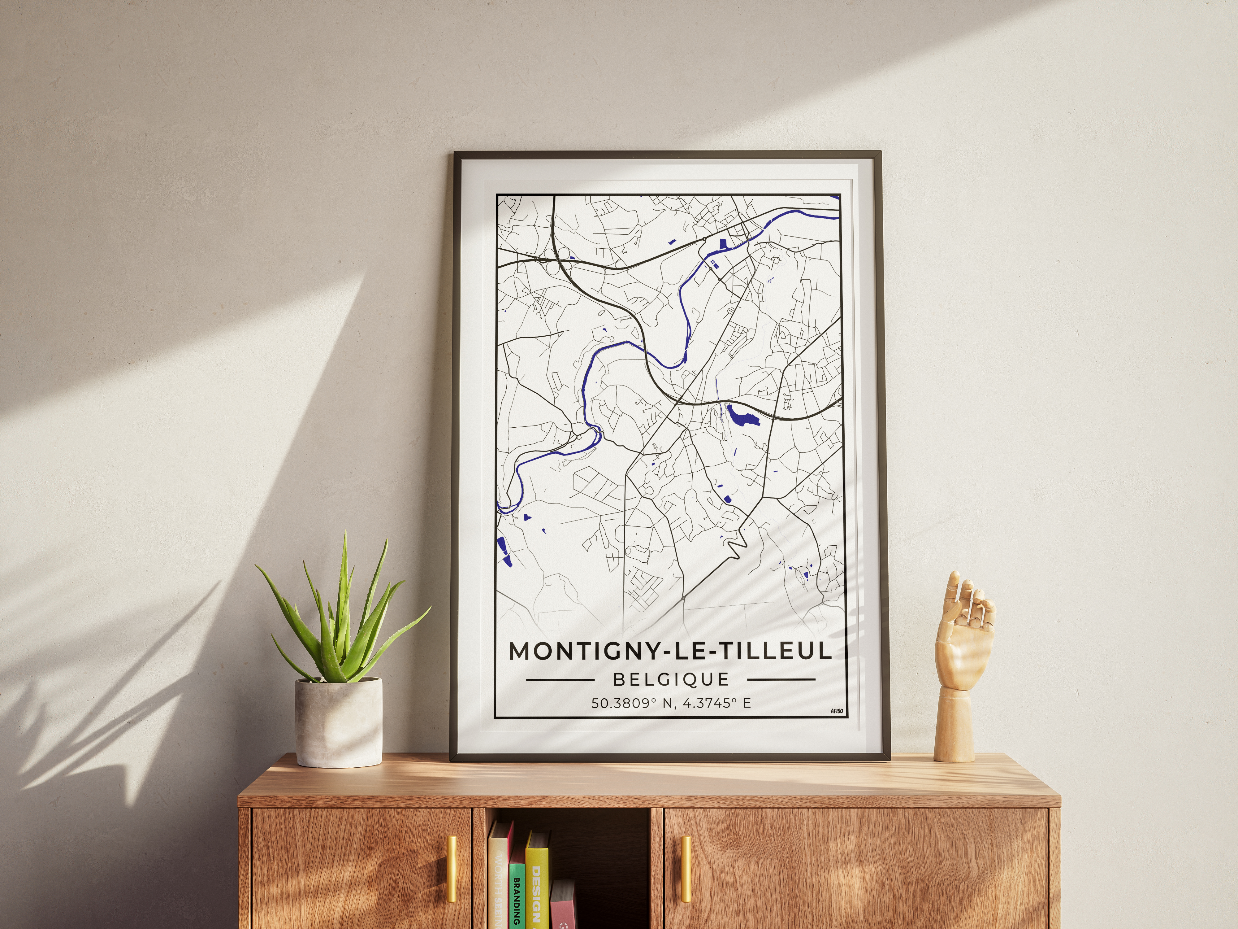 Carte Montigny-le-Tilleul