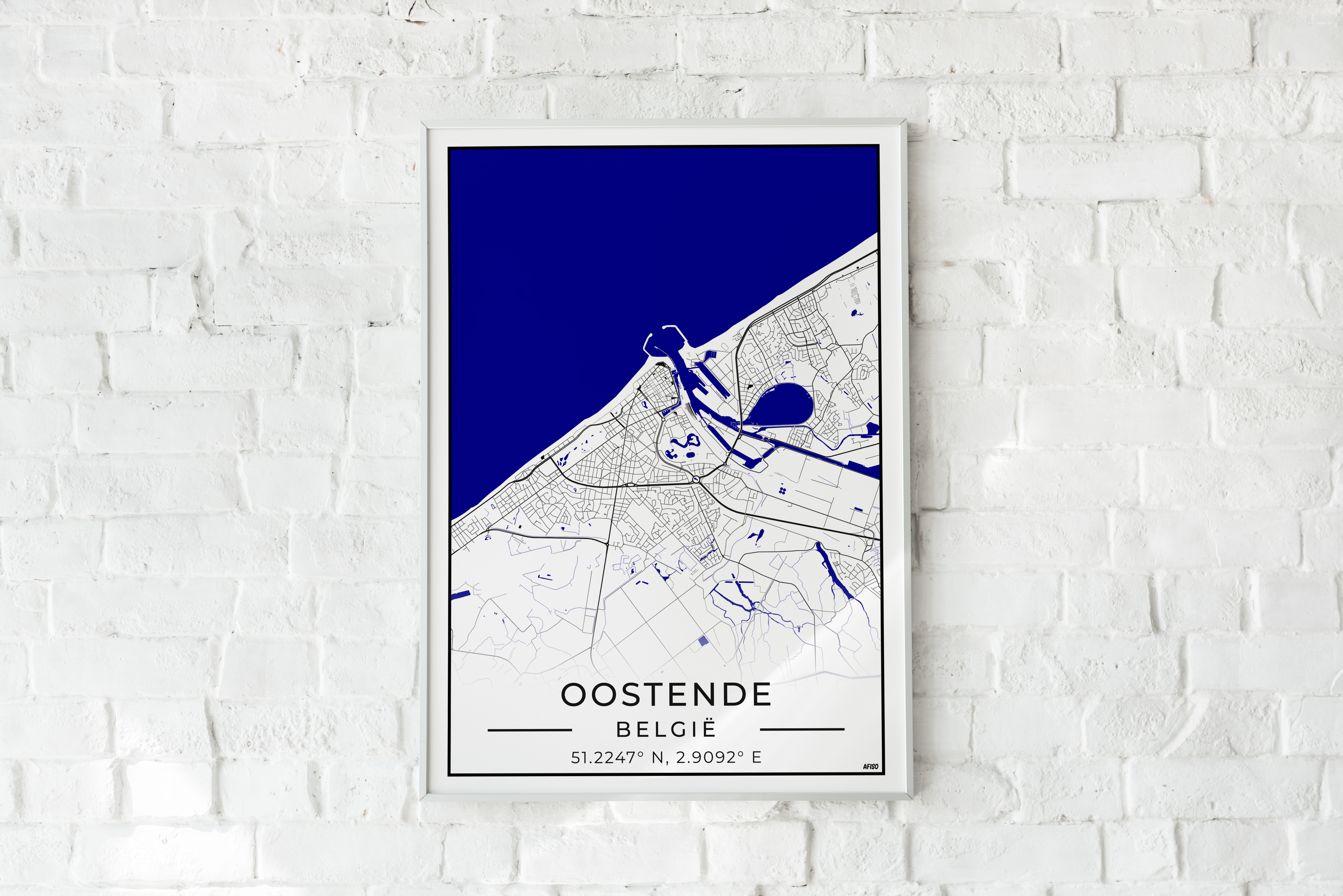 Carte Ostende