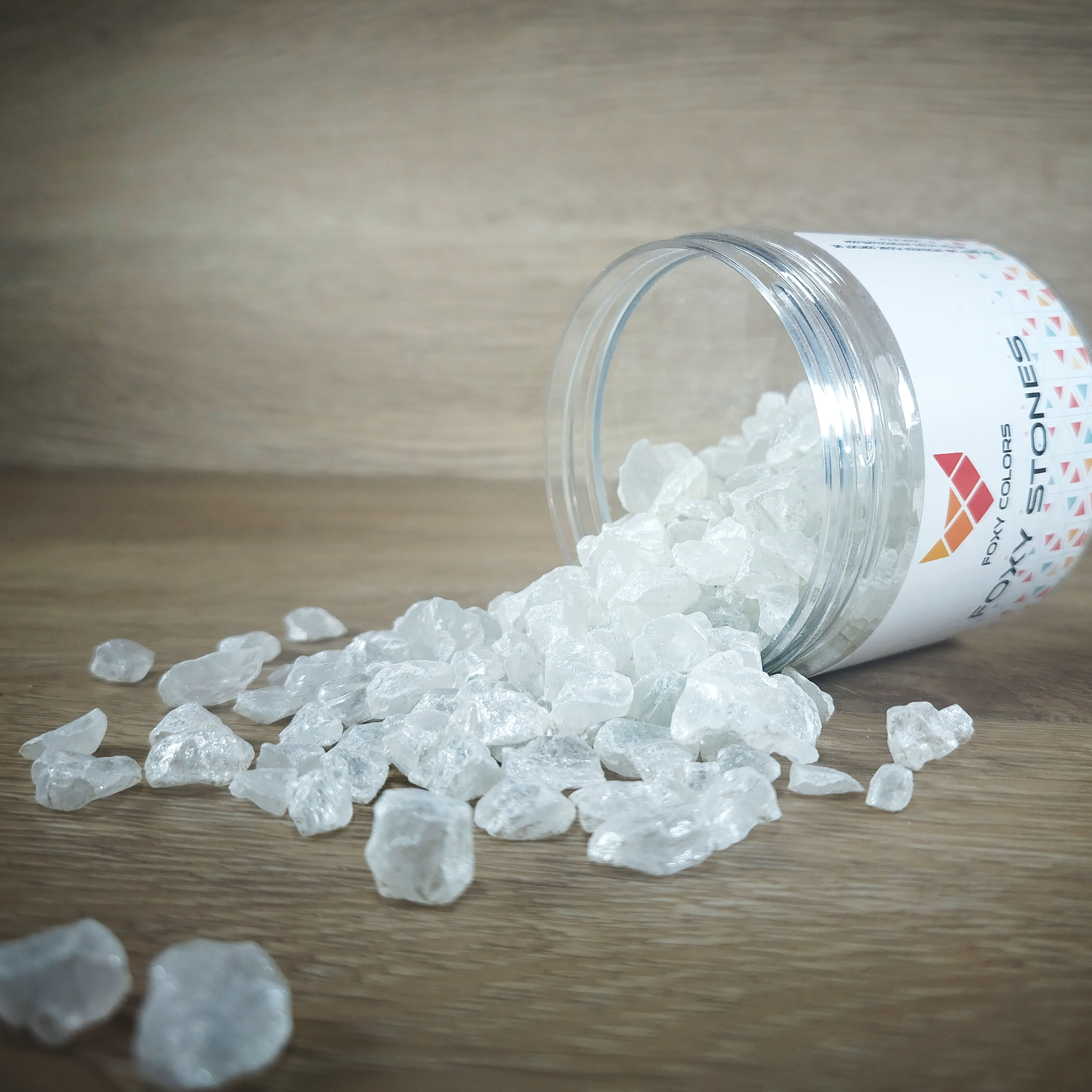 Dekoratyviniai akmenukai "Baltas perlamutras"