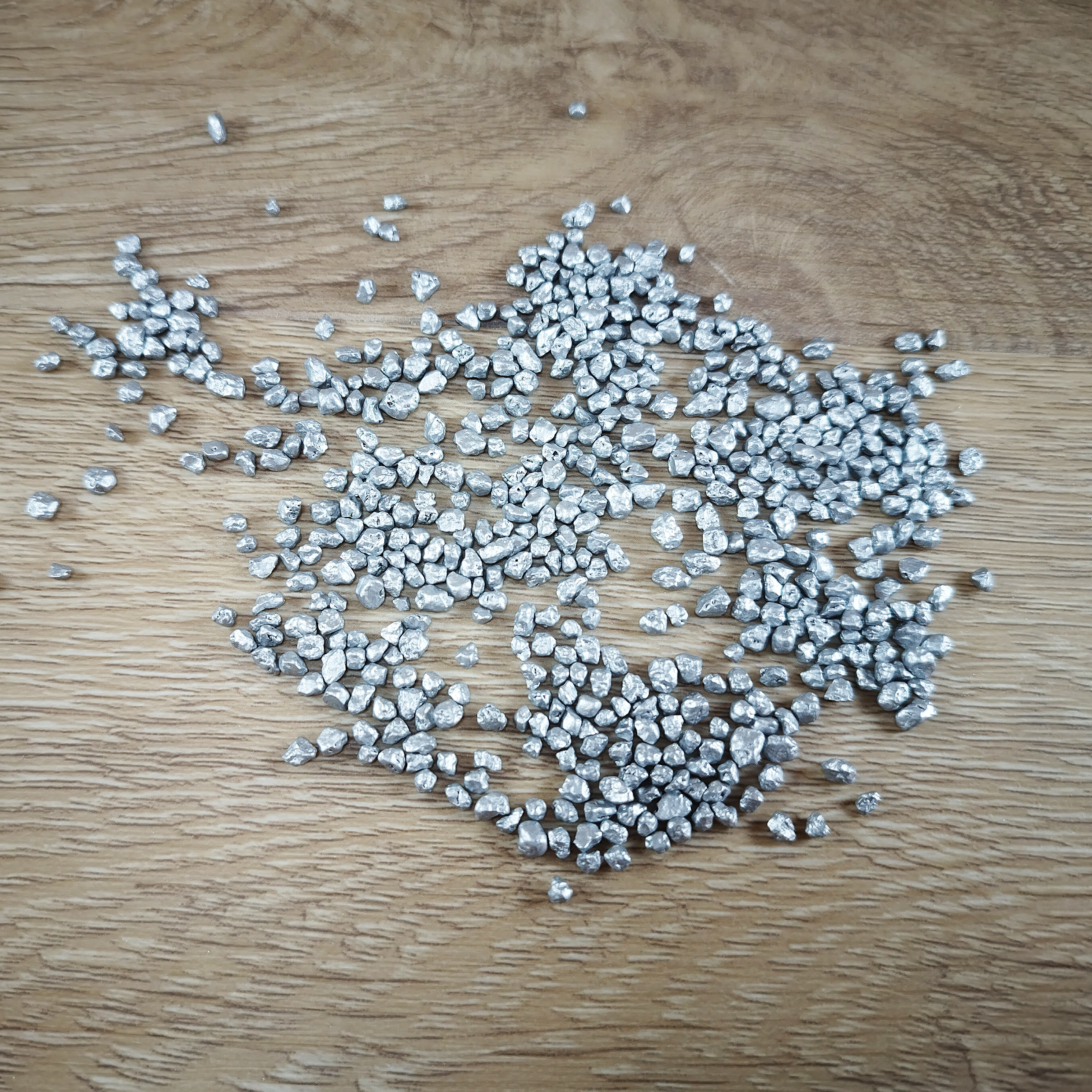 Dekoratyviniai akmenukai "Metallic Sidabras mini"