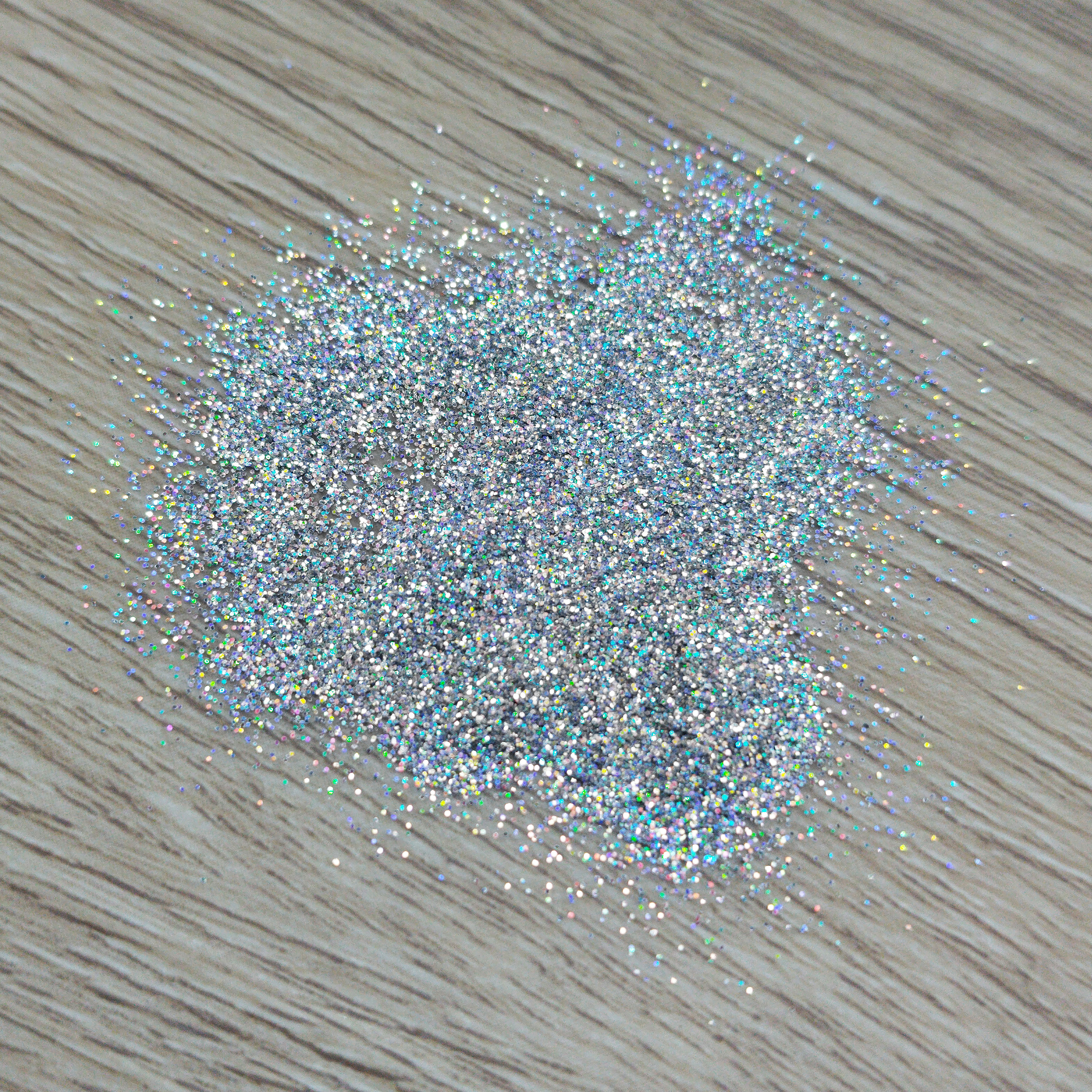 Smulkūs Blizgučiai "Sidabrinis holografinis"