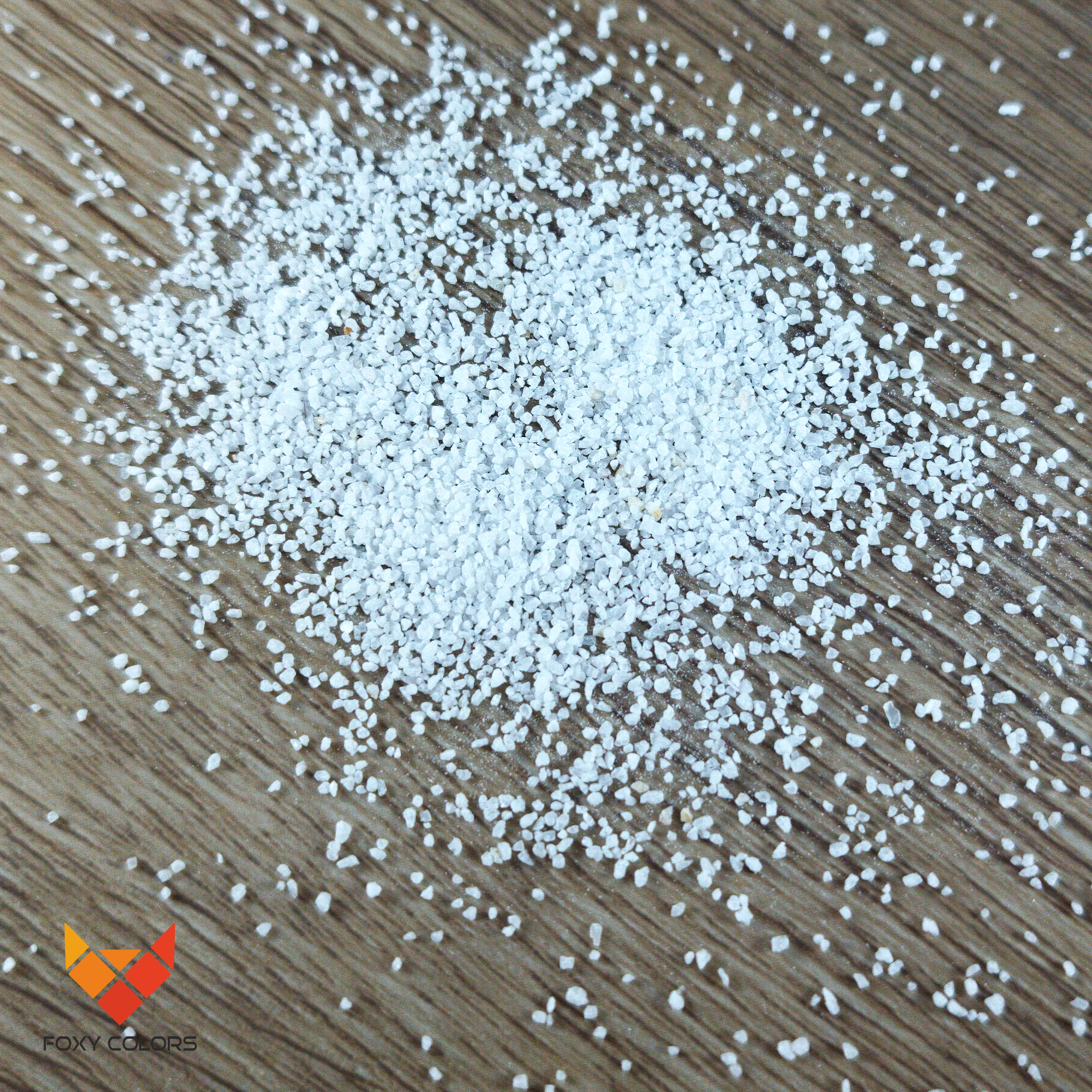 Dekoratyviniai itin smulkūs akmenukai "White"