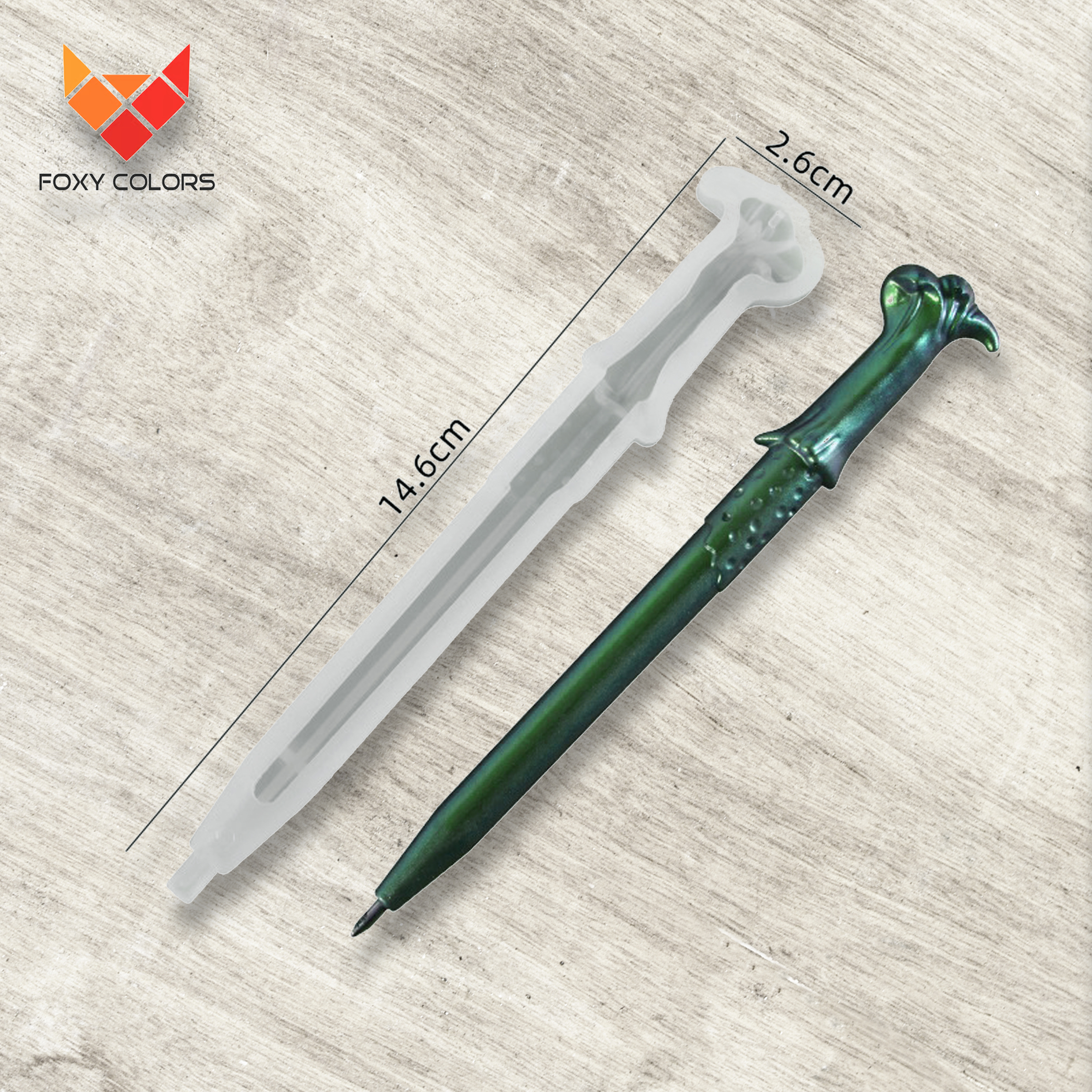 Silikoninė Forma "Rašiklis 11"