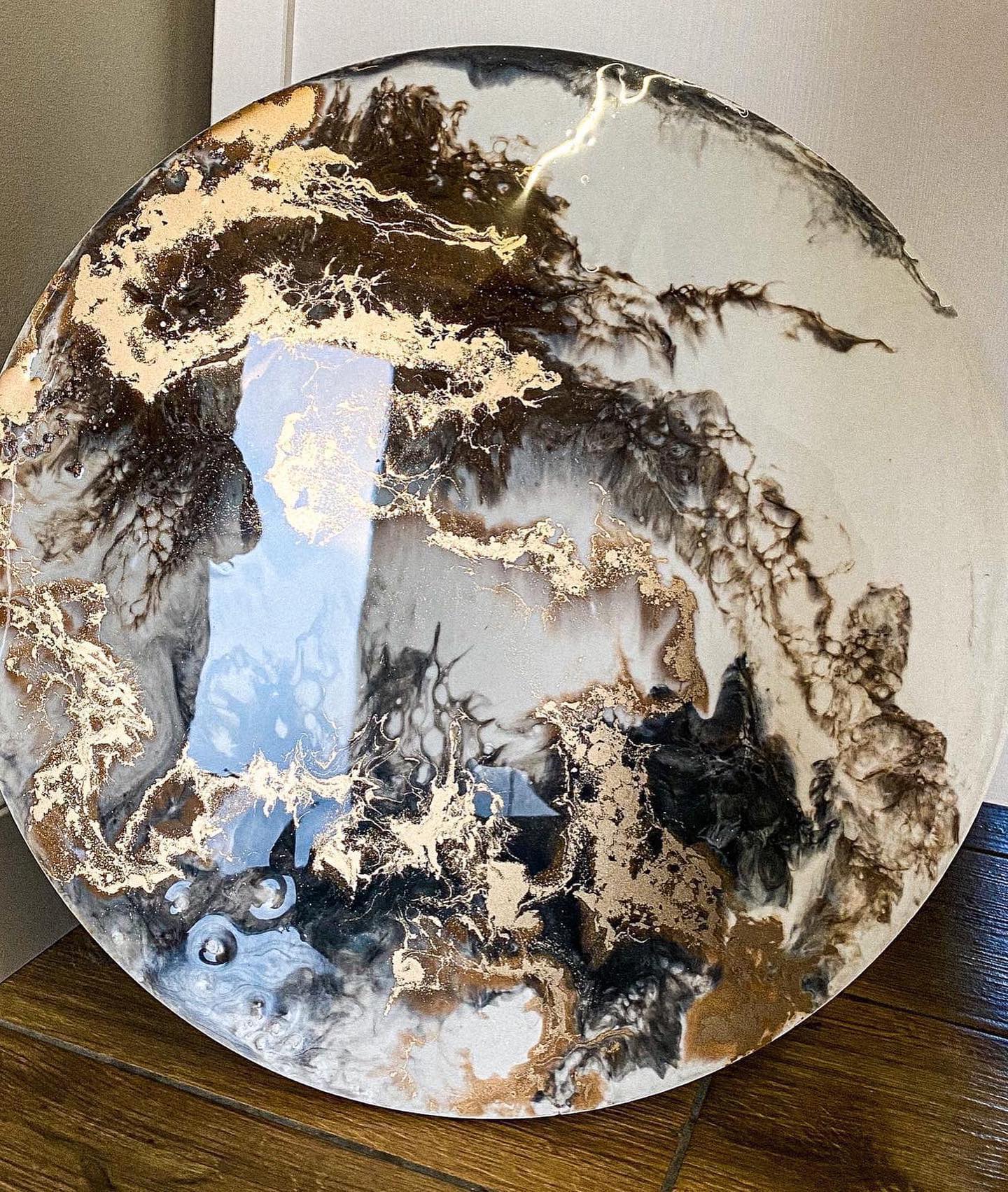 MDF plokštė APVALI 50 cm x 5 vnt 