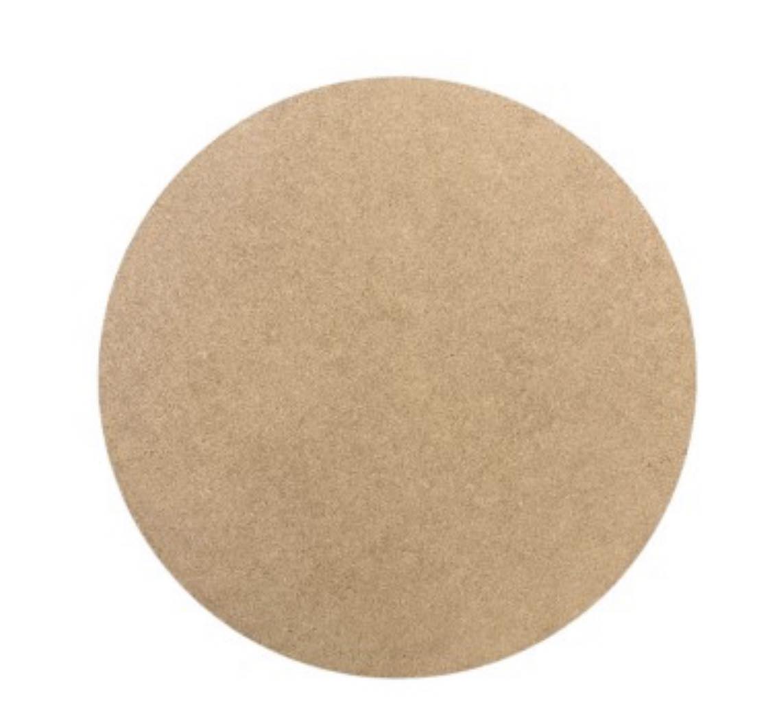 MDF plokštė APVALI 50 cm x 5 vnt 
