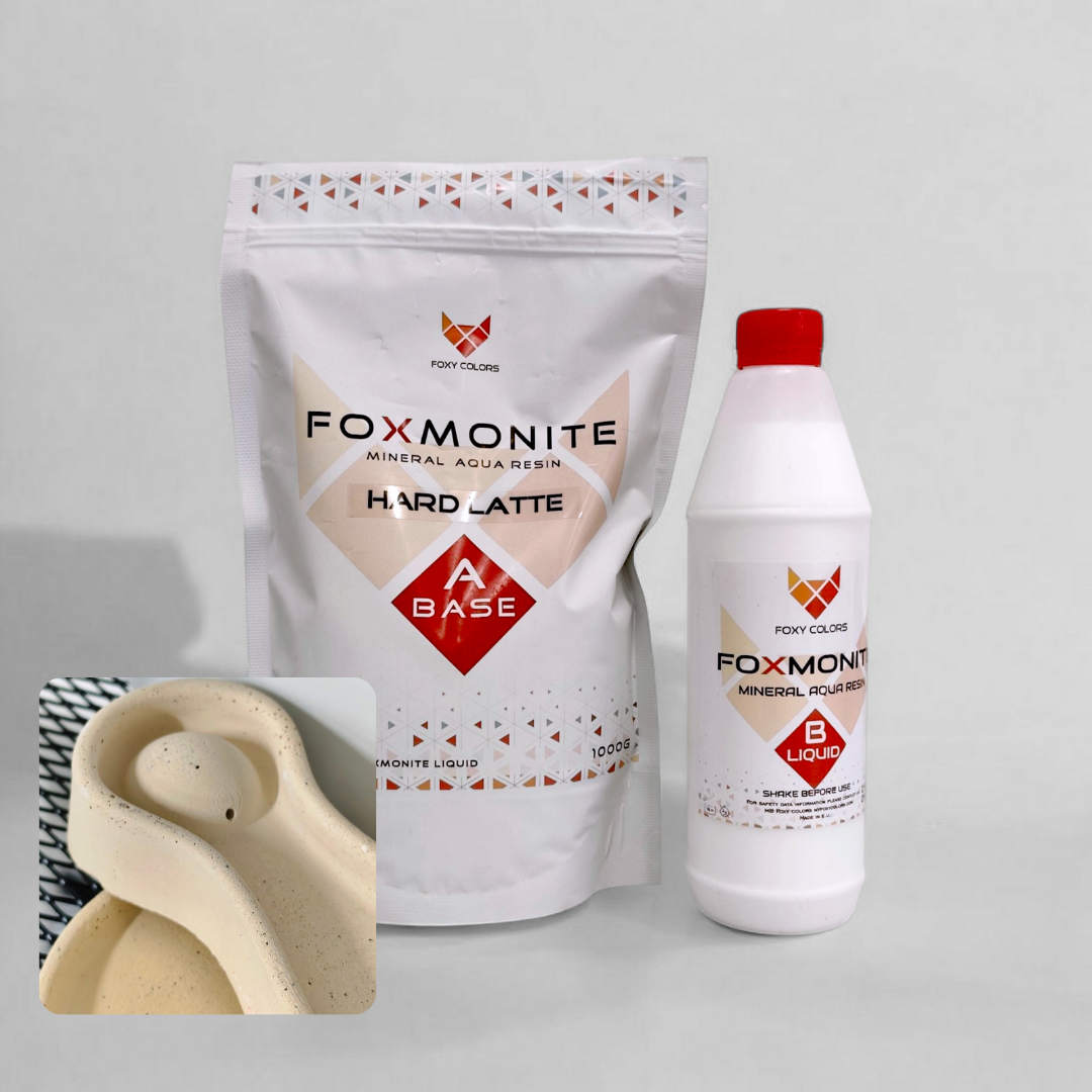 FOXMONITE Hard LATTE mineralinė derva