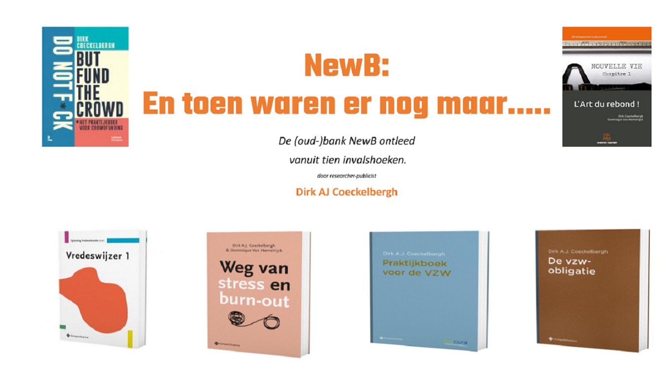 WEBINAR - NewB: En toen waren er nog maar.....