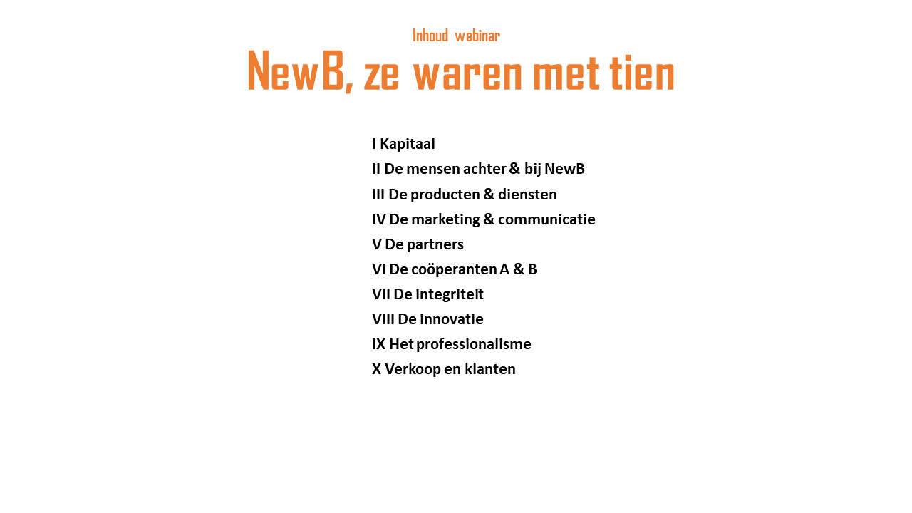 WEBINAR - NewB: En toen waren er nog maar.....