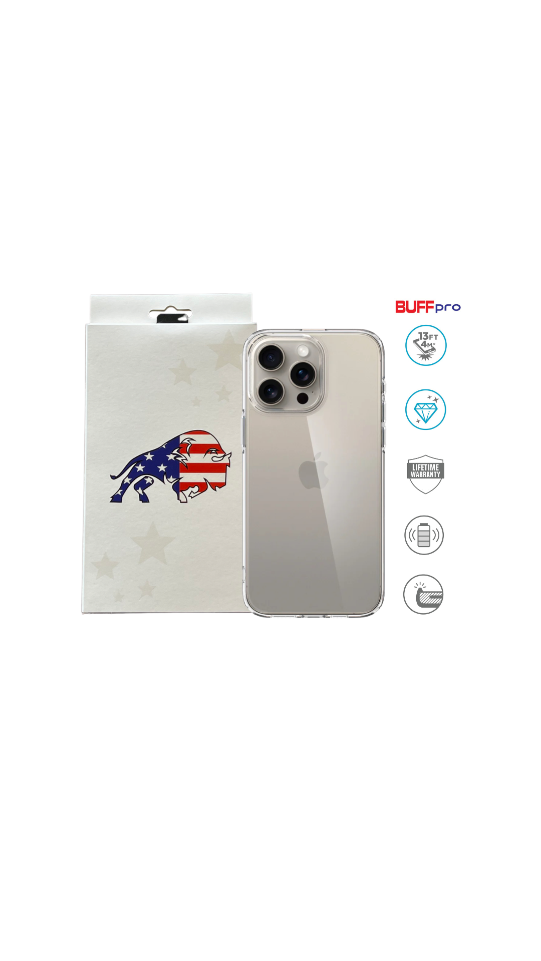 Capa BUFF Pro Crystal Shock