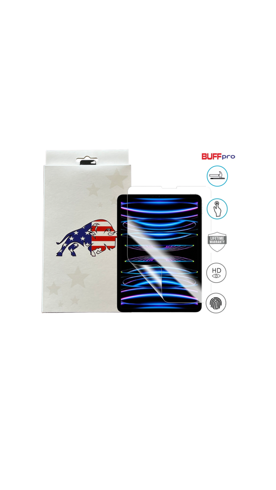 Pelicula BUFF Pro iPad  Matte Fosca Full Protec 
