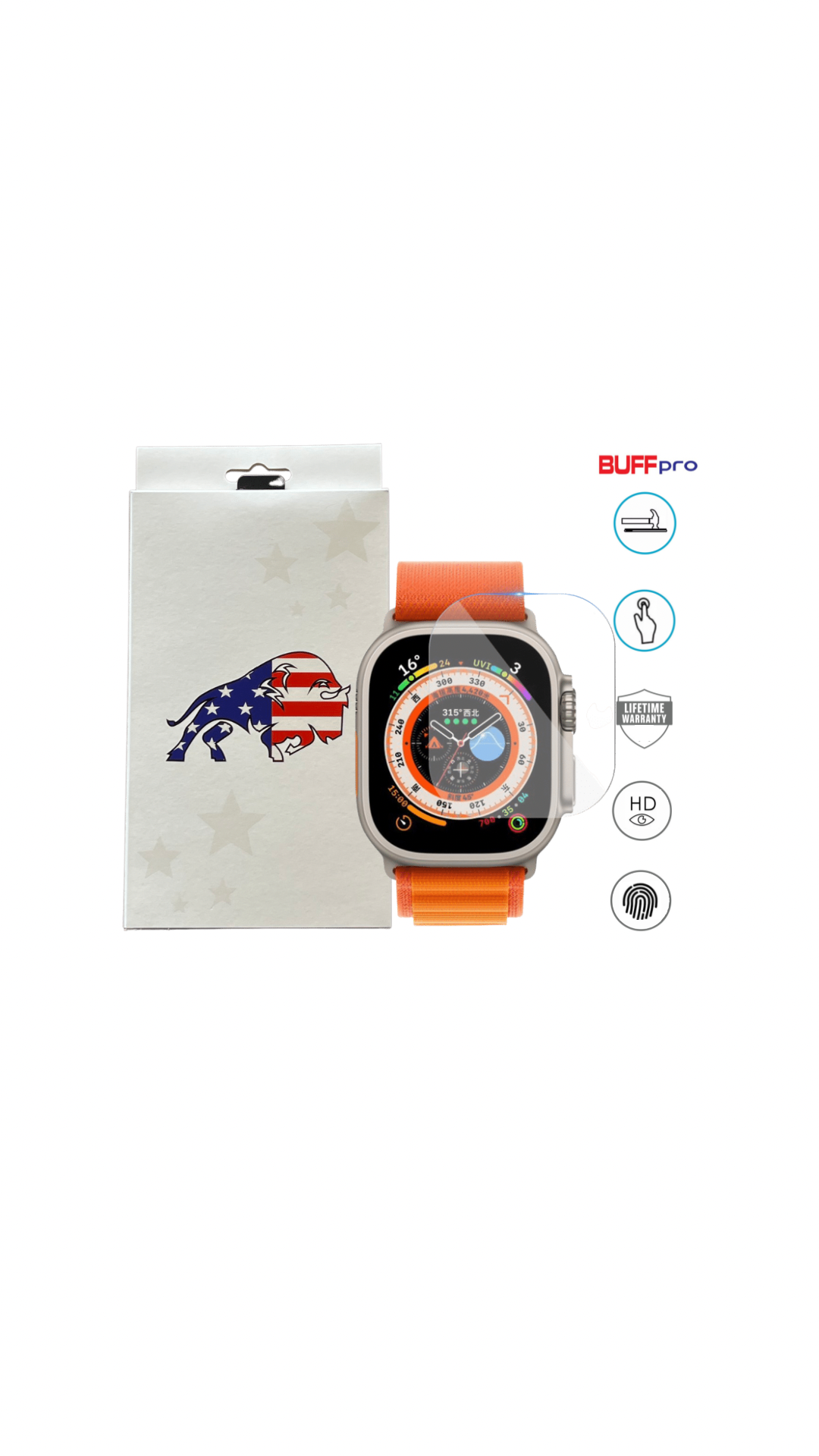 Pelicula BUFF Pro Matte Fosca para Watch
