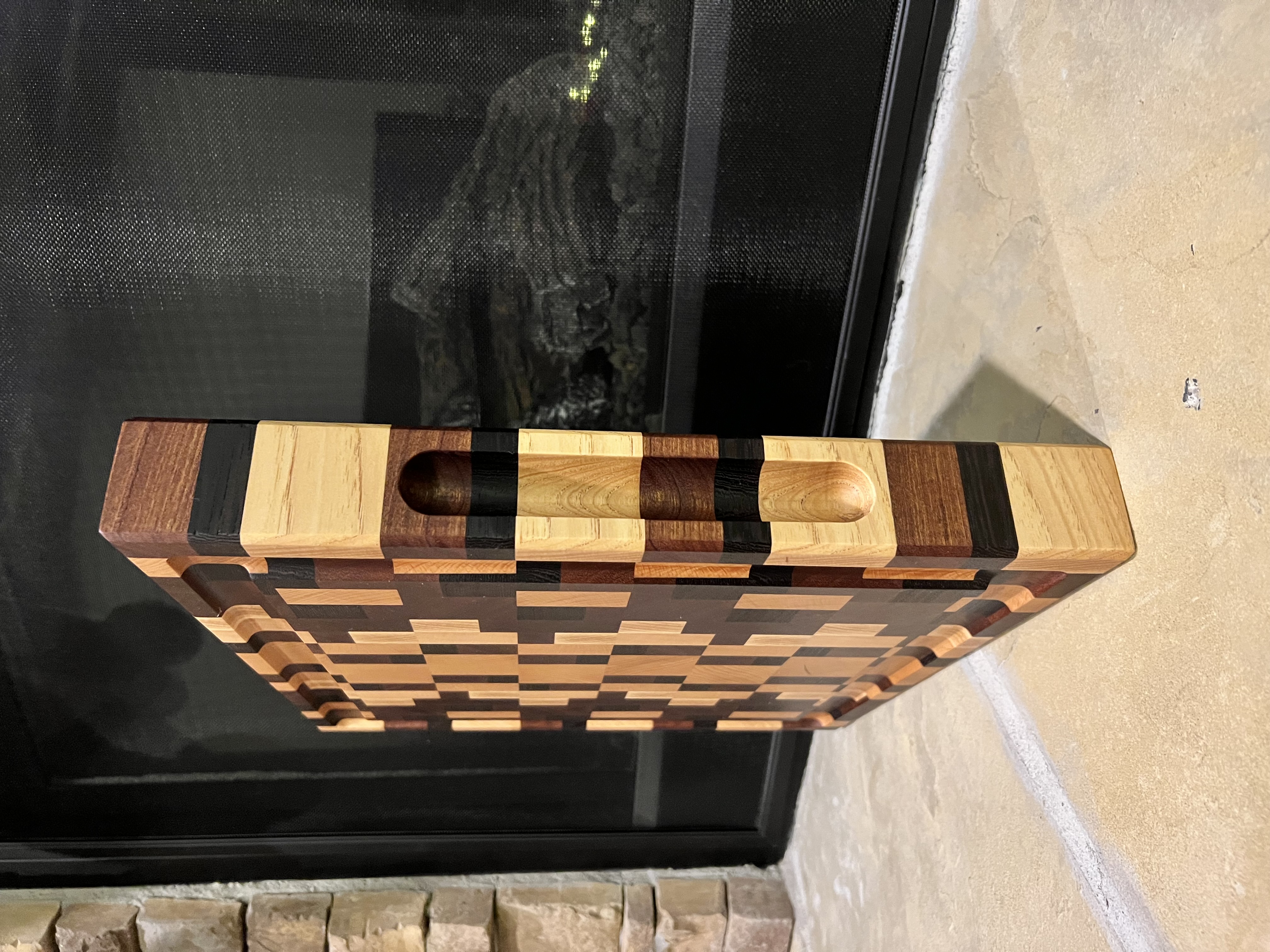 End Grain Butcher Block Cutting Board