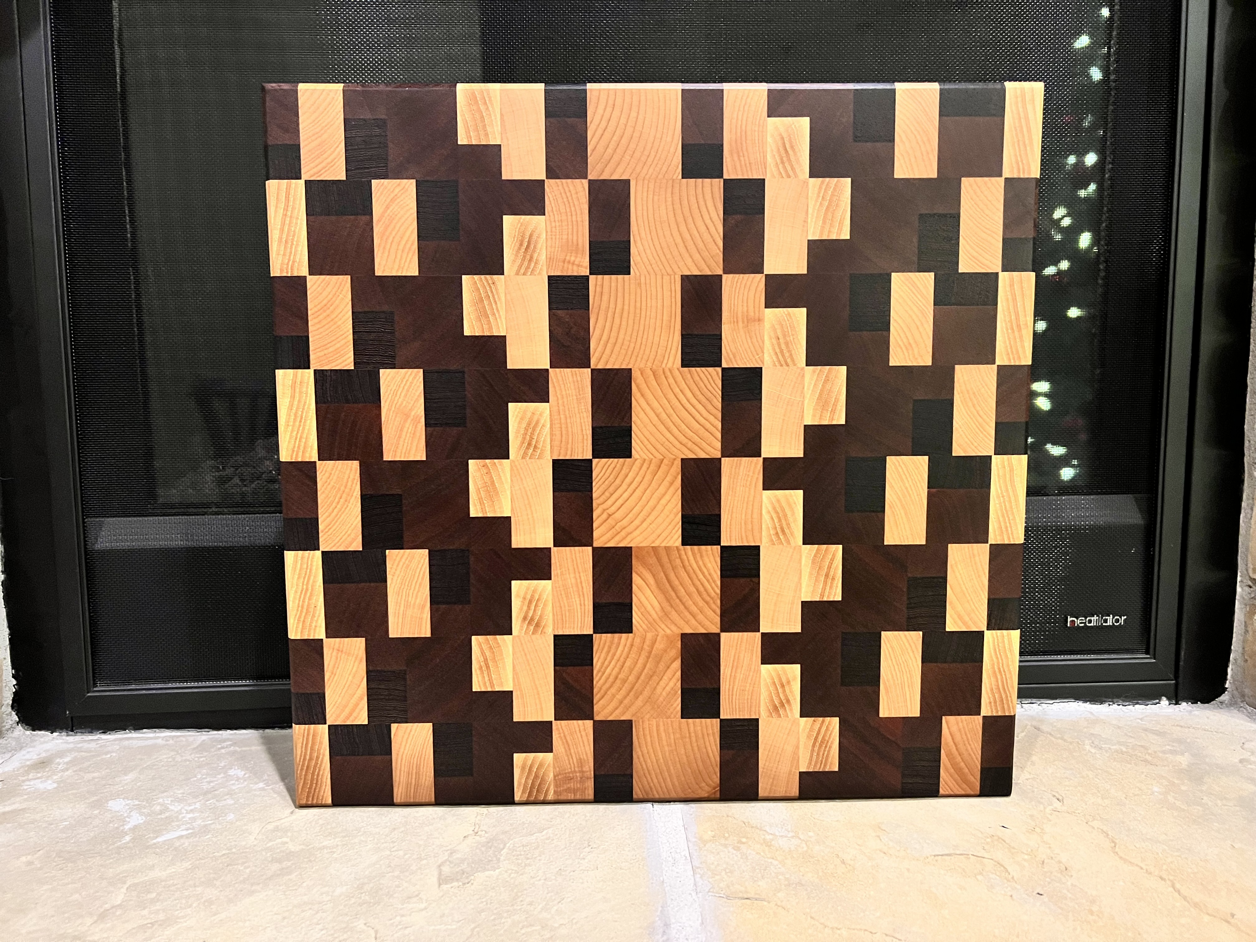 End Grain Butcher Block Cutting Board