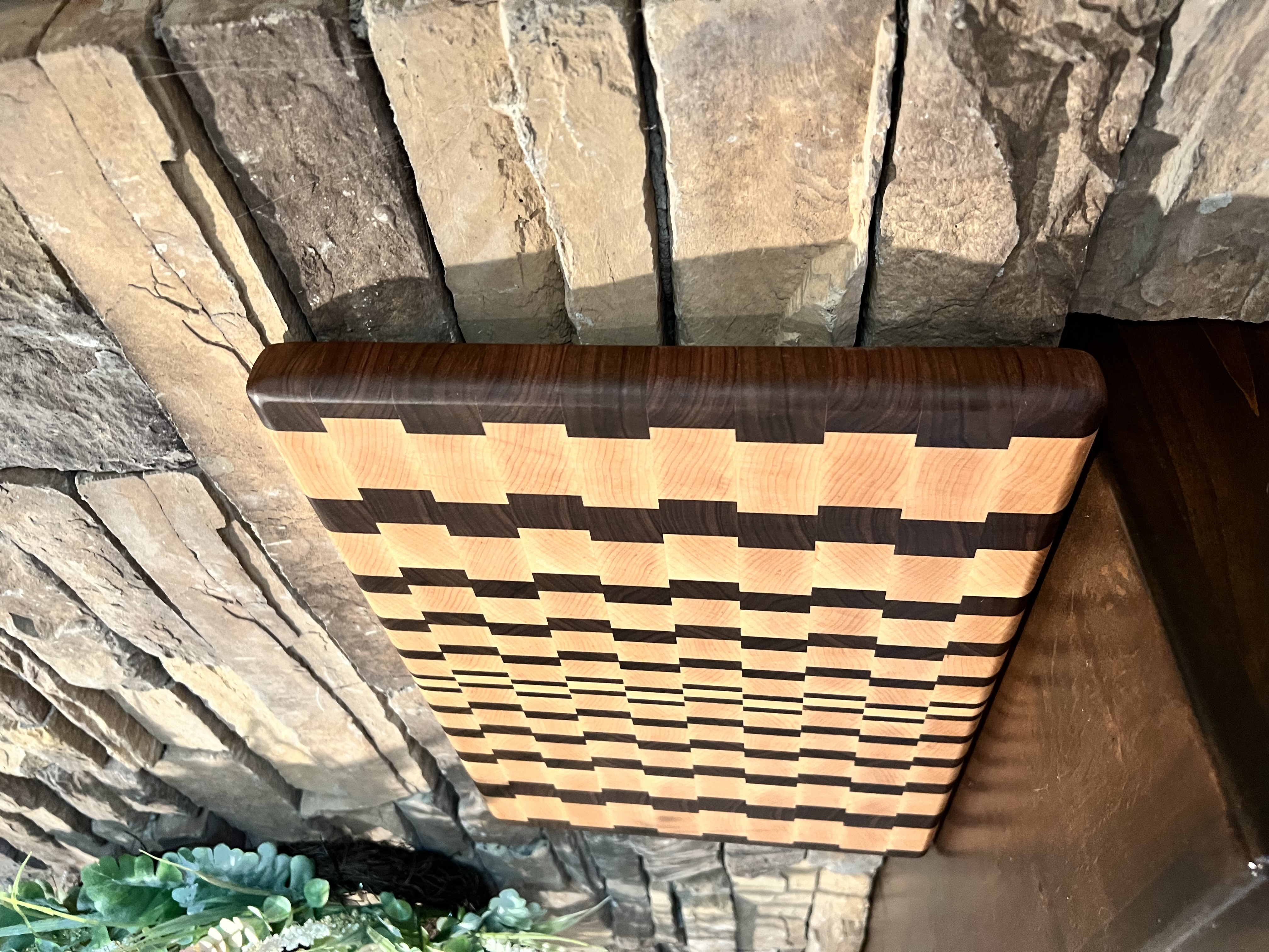 Handmade End Grain Hardwood Cutting Board