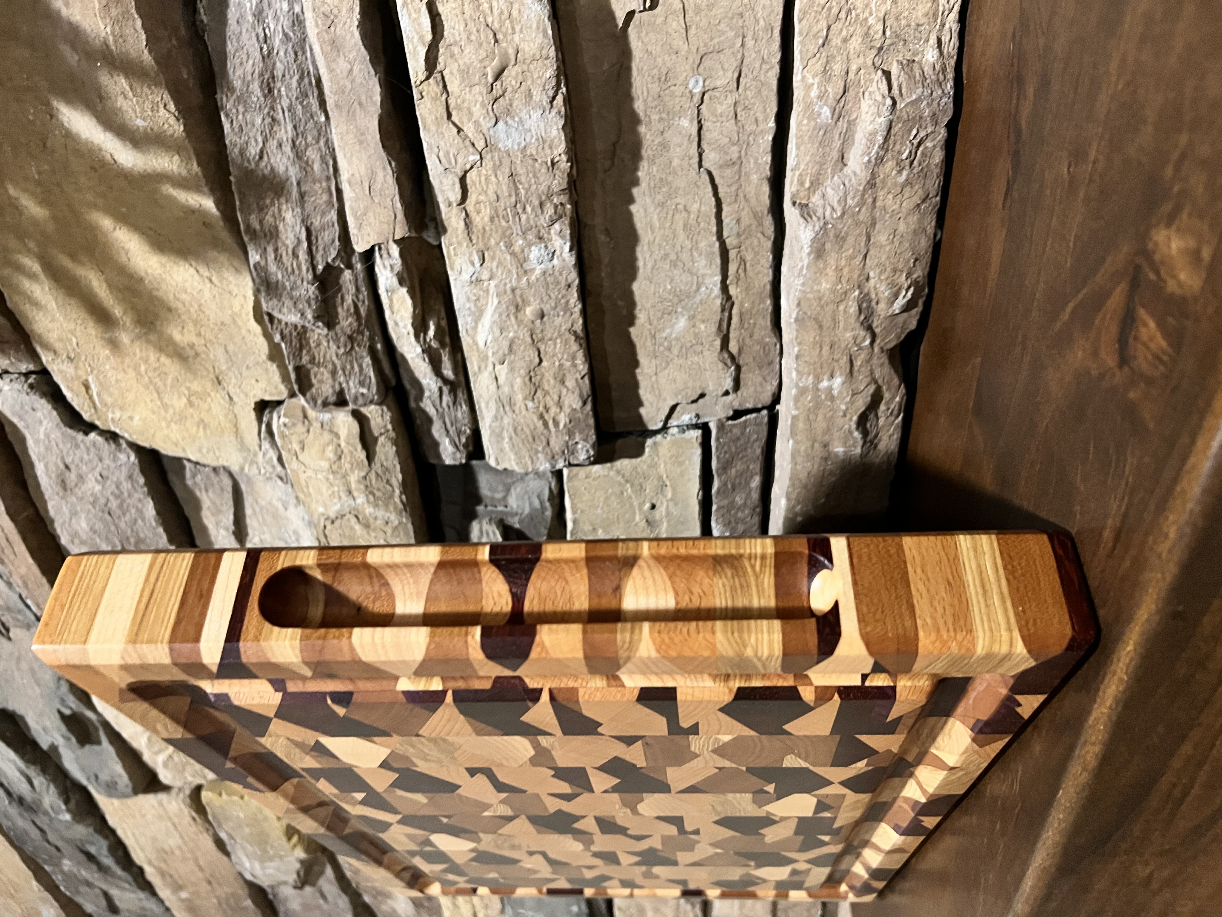 End Grain Chaos Cutting Board