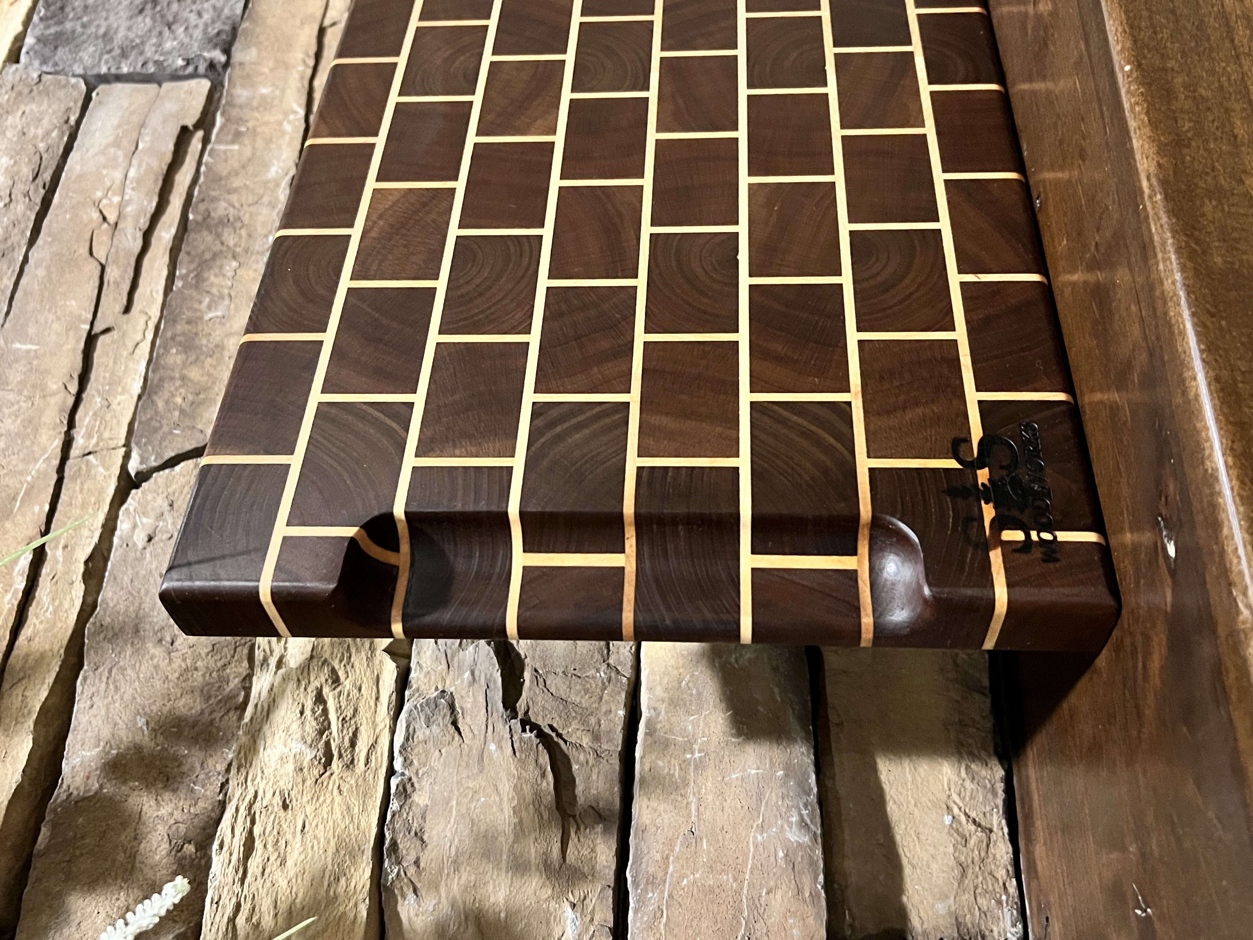 Brick Style End Grain Cutting Board
